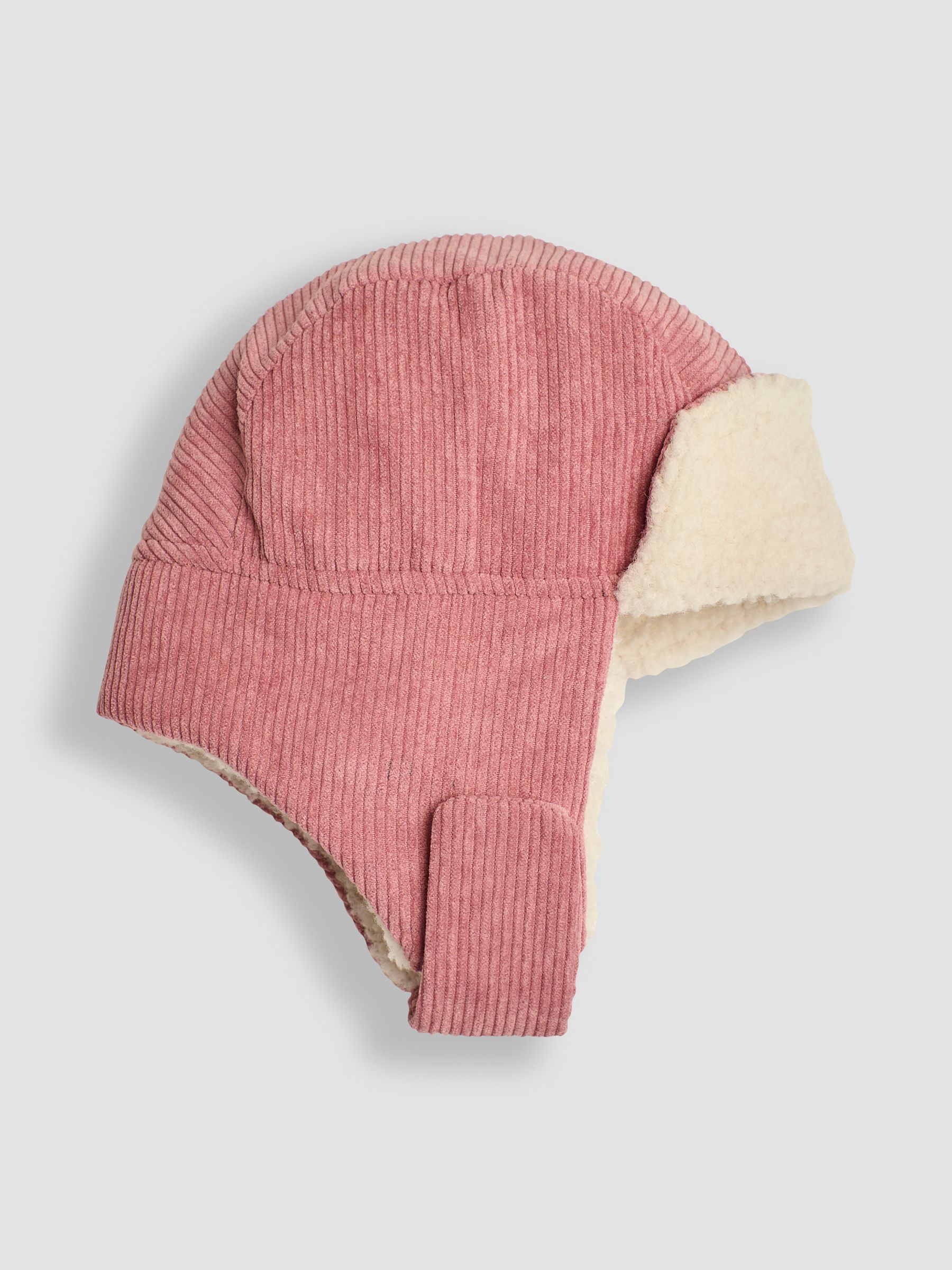 Rose Pink Cosy Cord Hat - Image 2 of 3