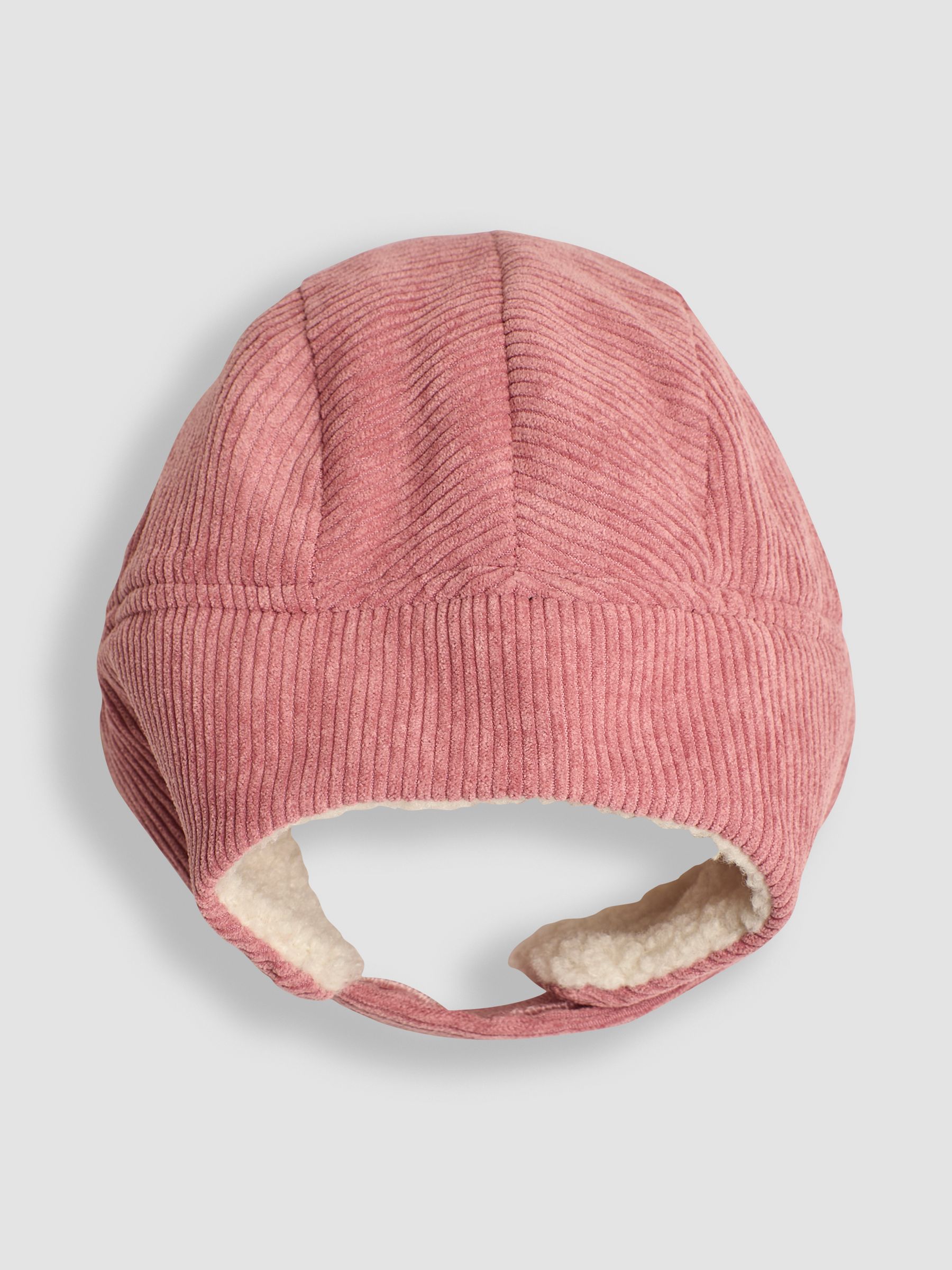 Rose Pink Cosy Cord Hat - Image 3 of 3