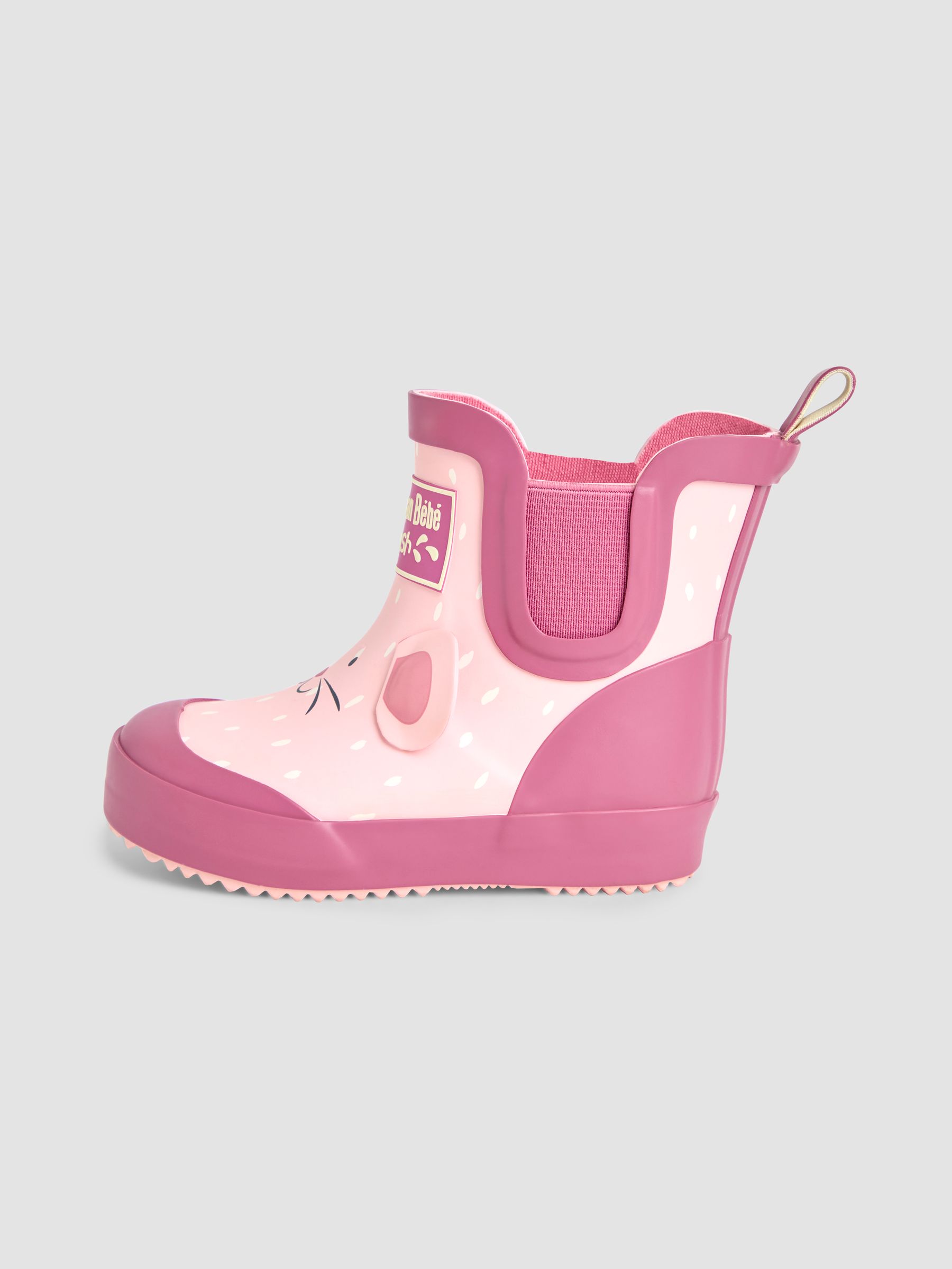 Pink Mouse Character Ankle Wellies - Image 3 of 4