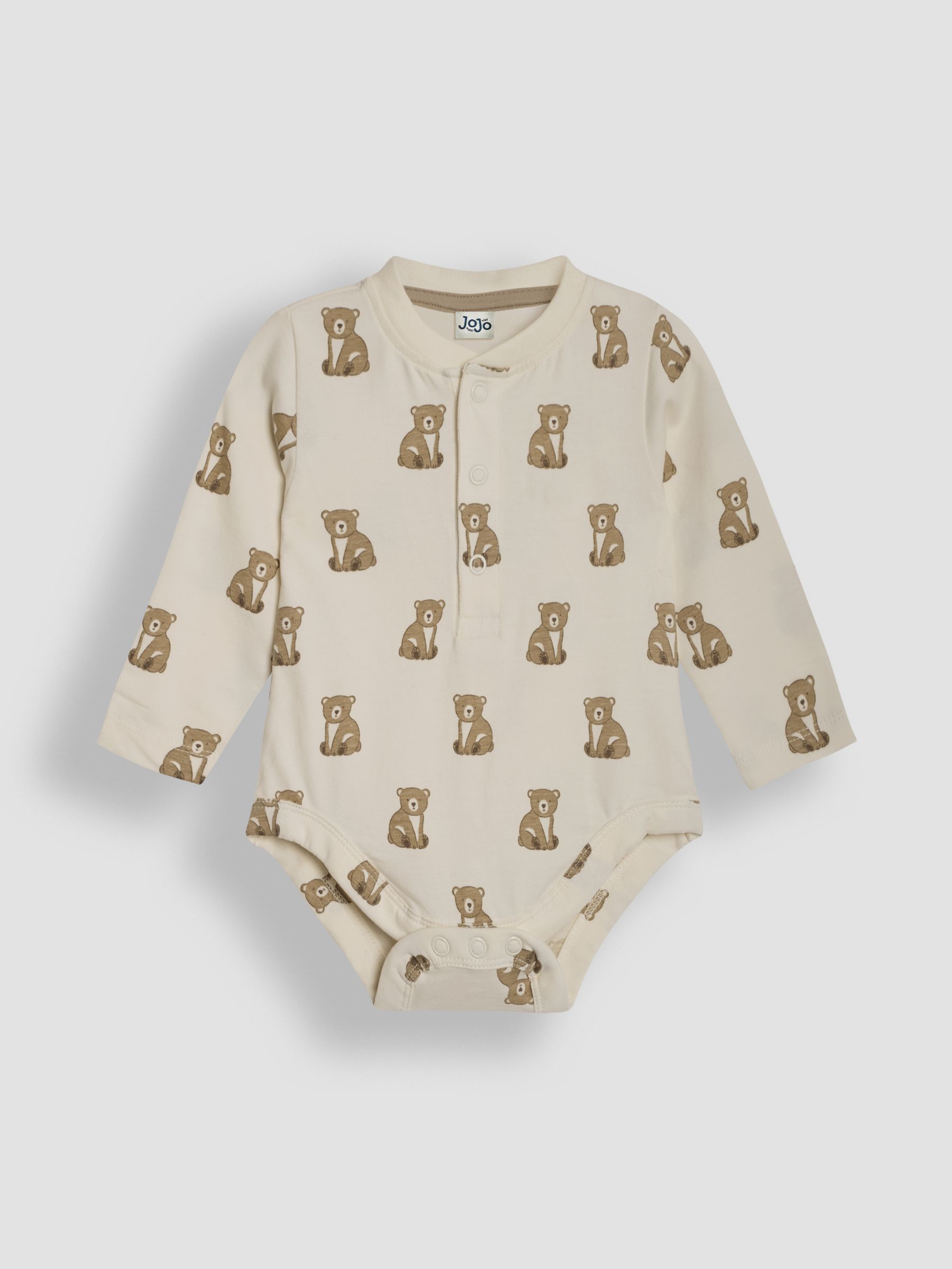 Natural Baby Bear Velour Set 3 Piece - Image 4 of 8