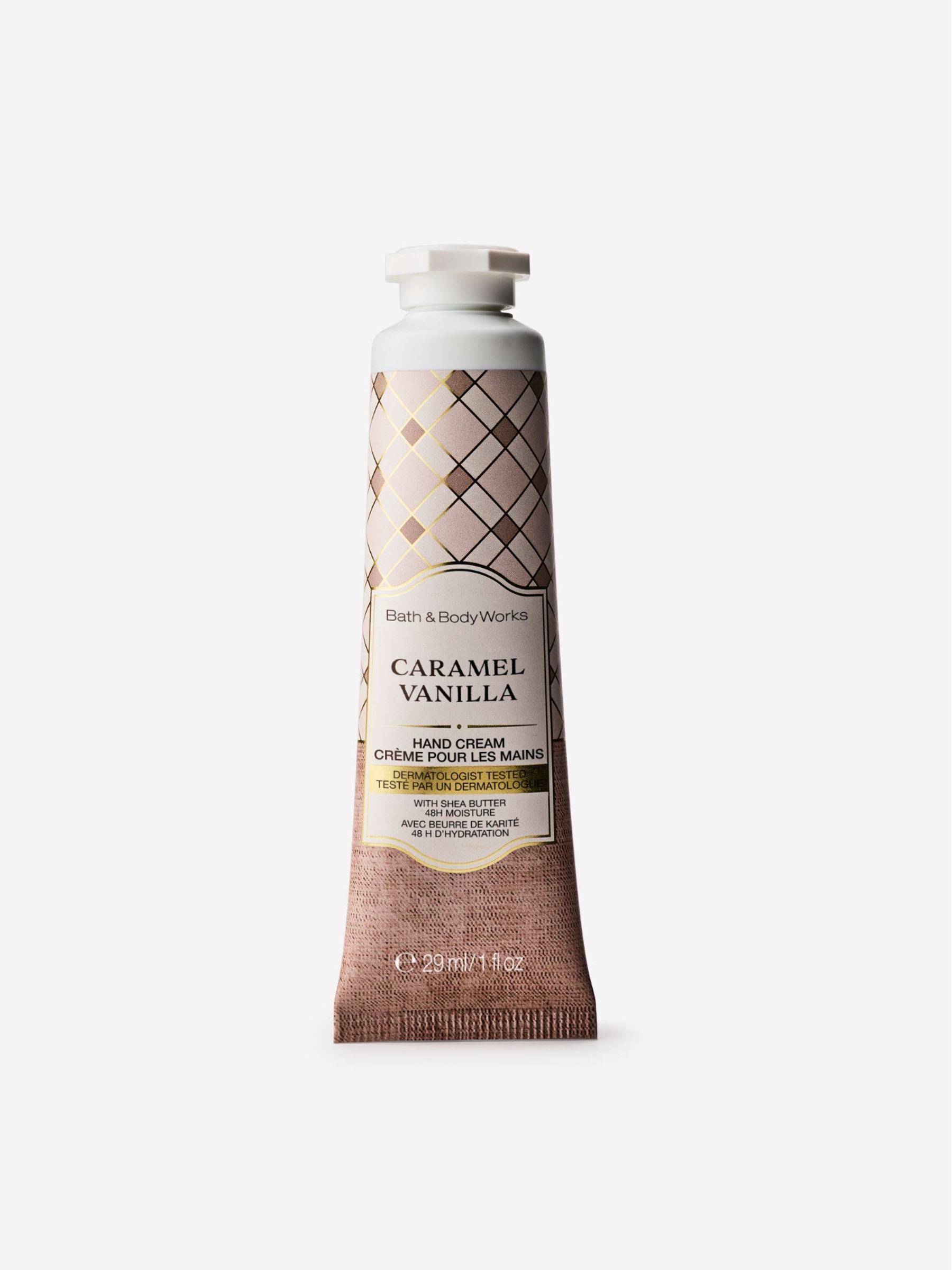 Caramel & Vanilla Hand Cream 29ml - Image 1 of 2