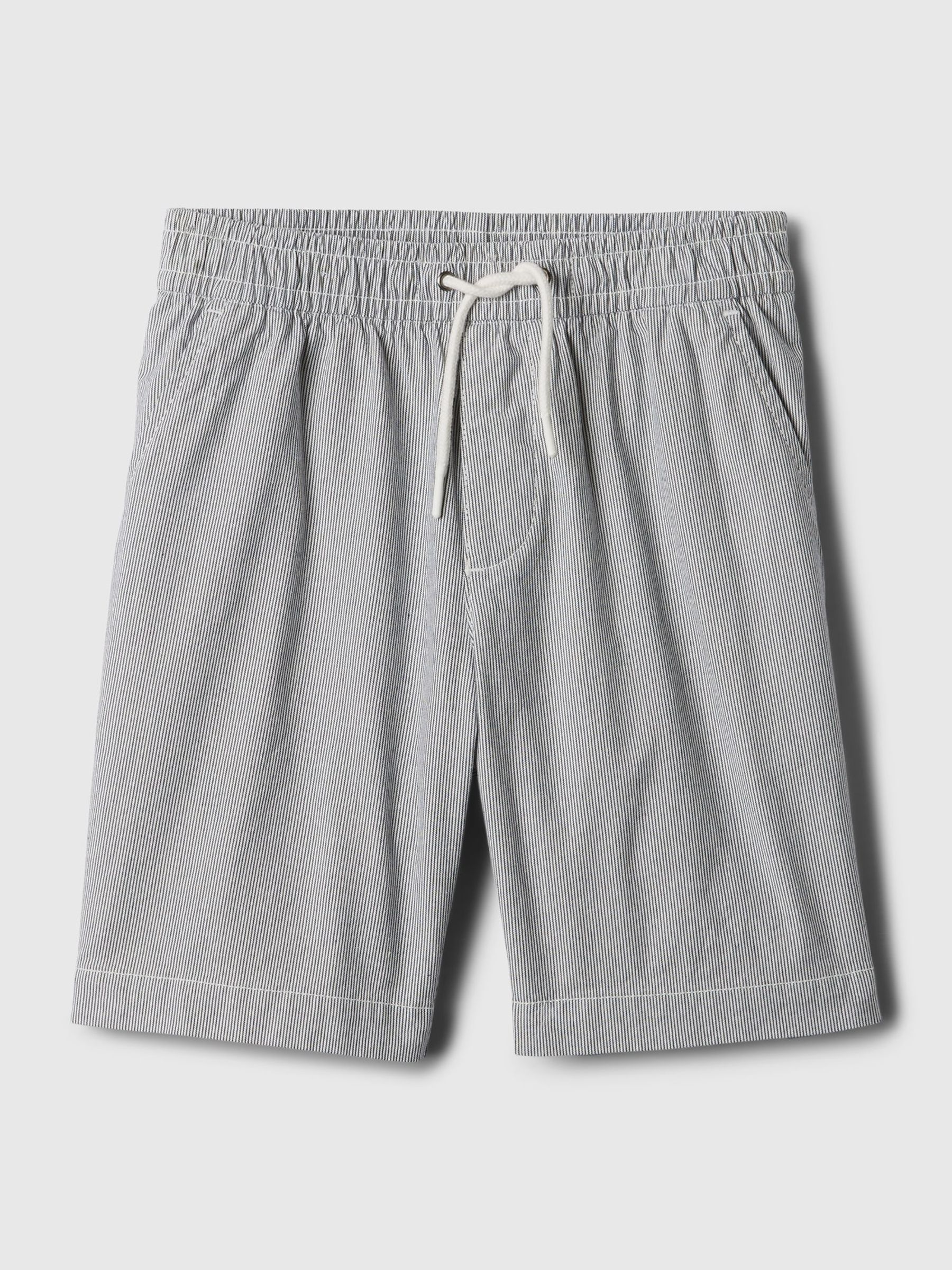 Blue Stripe Easy Pull On Shorts (4-13yrs) - Image 4 of 5