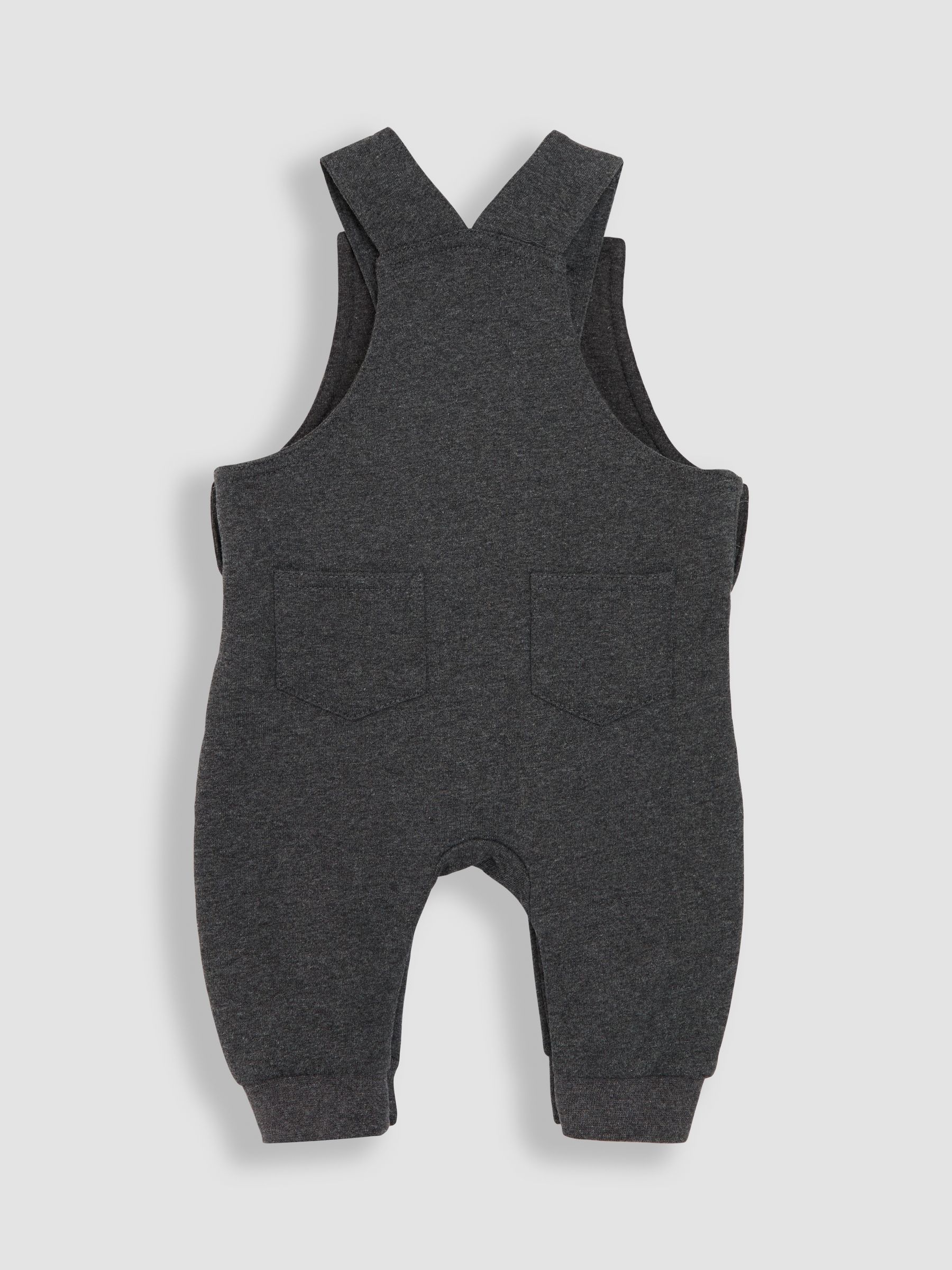 Charcoal Appliqué Dungarees & Top Set - Image 5 of 6