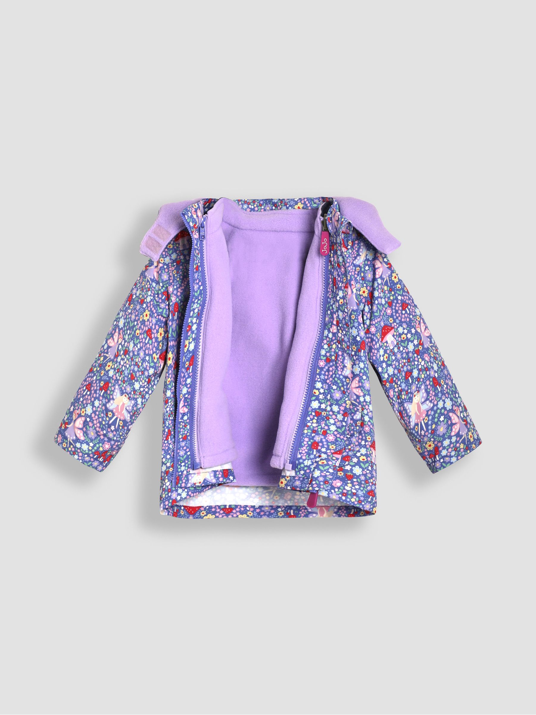 Lilac Fairy 4-In-1 Polarfleece Jacket - Image 5 of 11