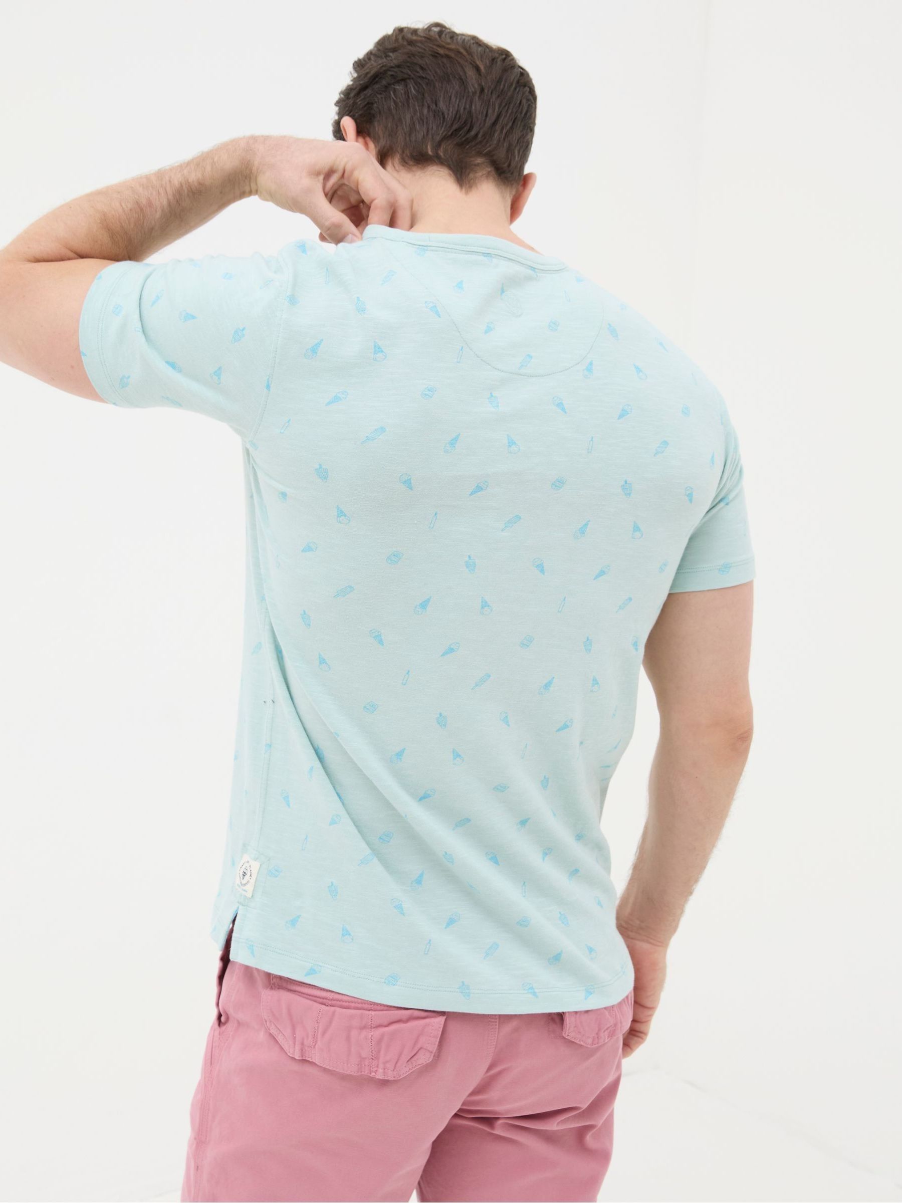 Judes Blue Ice Cream Print T-Shirt - Image 2 of 4