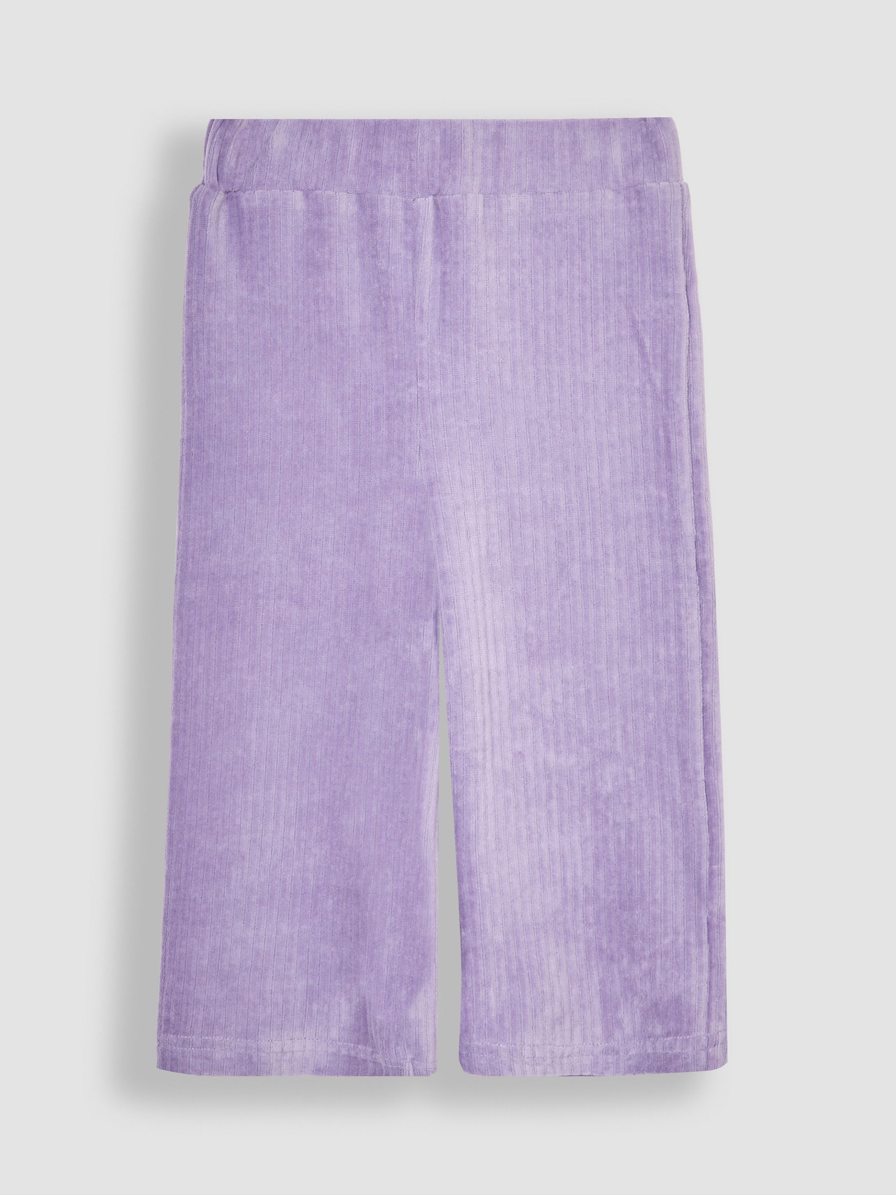 Lilac Purple 2-Pack Cord Velour Flare Leggings - Image 4 of 7