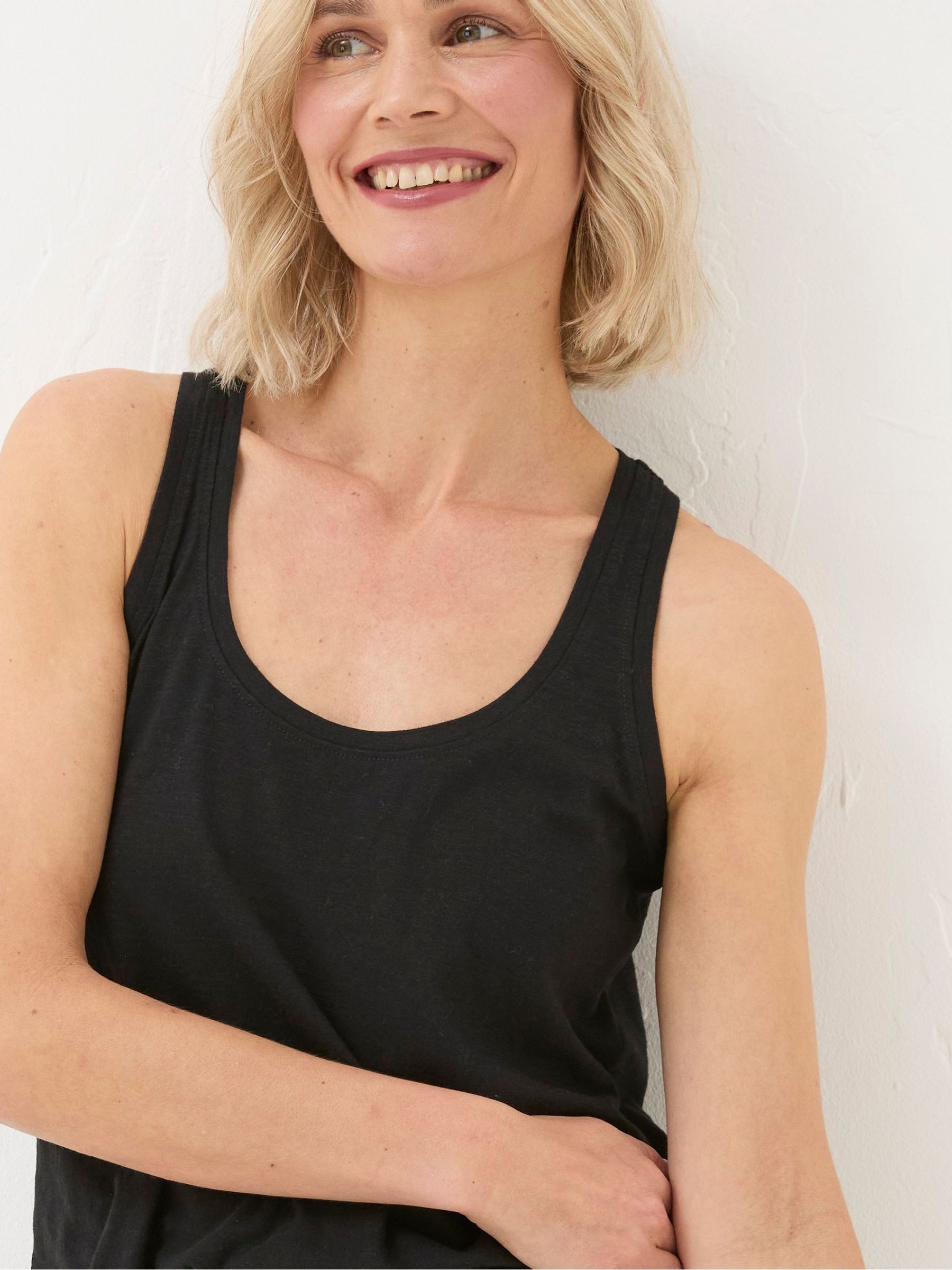 Kirsty Black Vest - Image 4 of 5