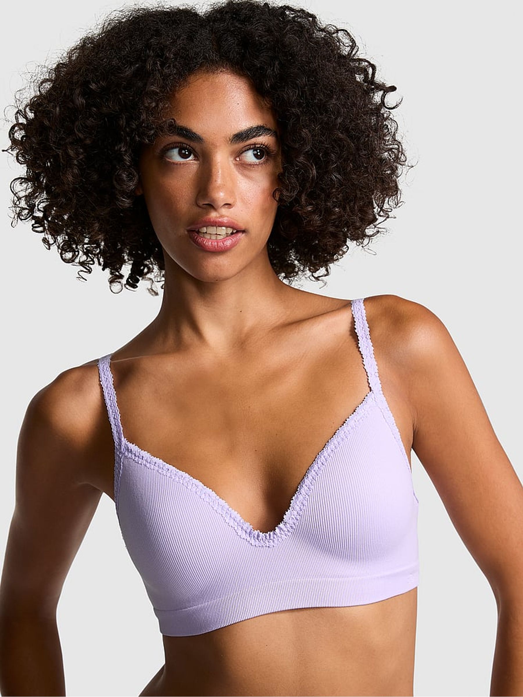 Purple Cloud Seamless Bralette - Image 1 of 1
