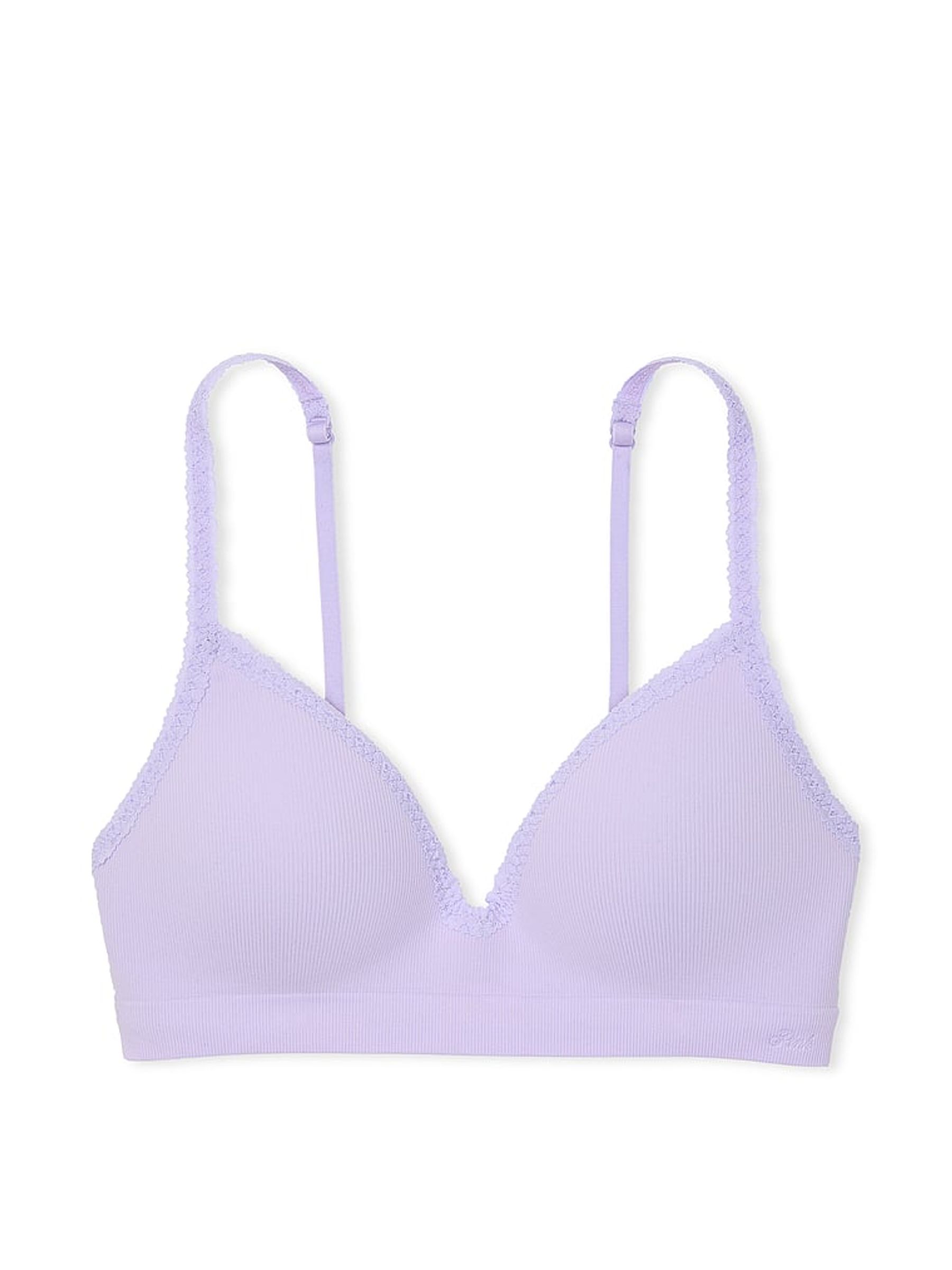 Purple Cloud Seamless Bralette - Image 3 of 3