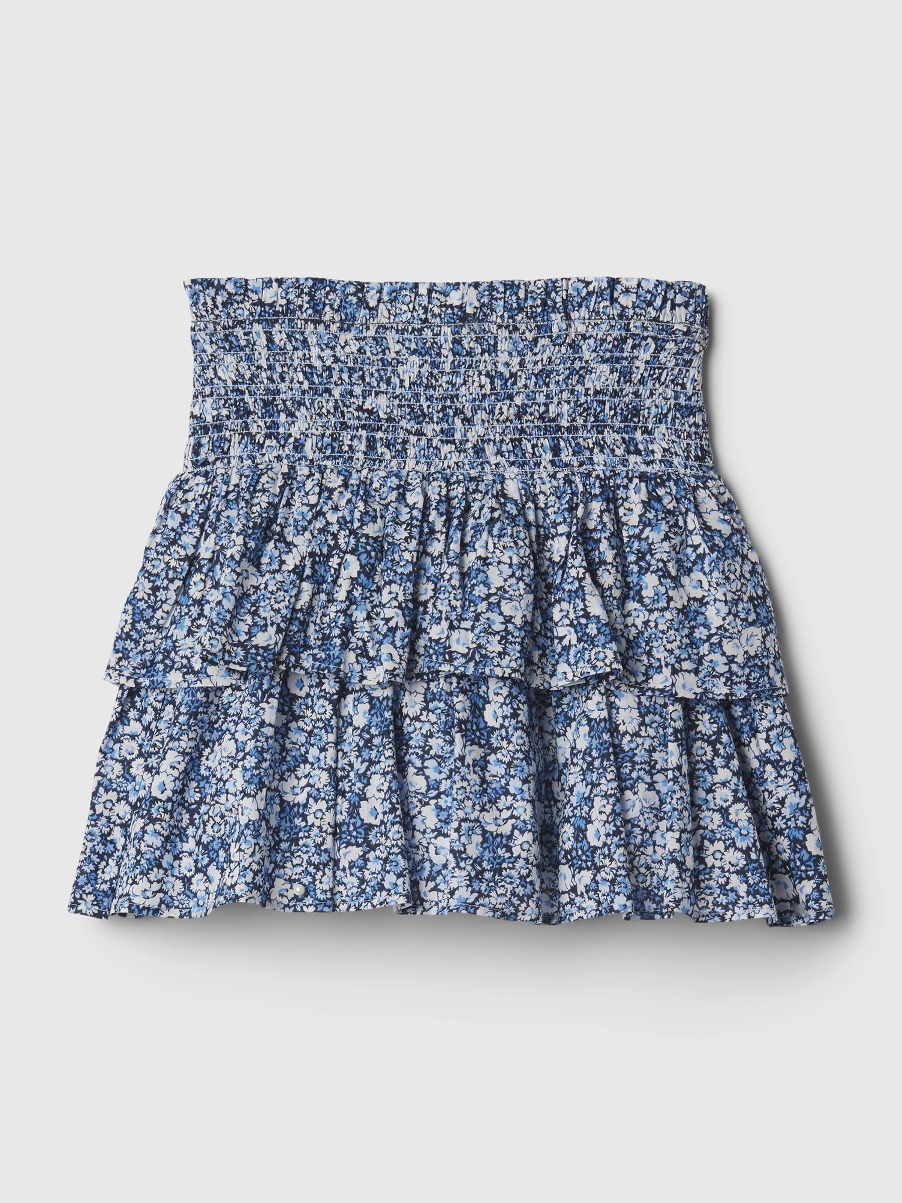 Blue Smocked Skort - Image 5 of 5