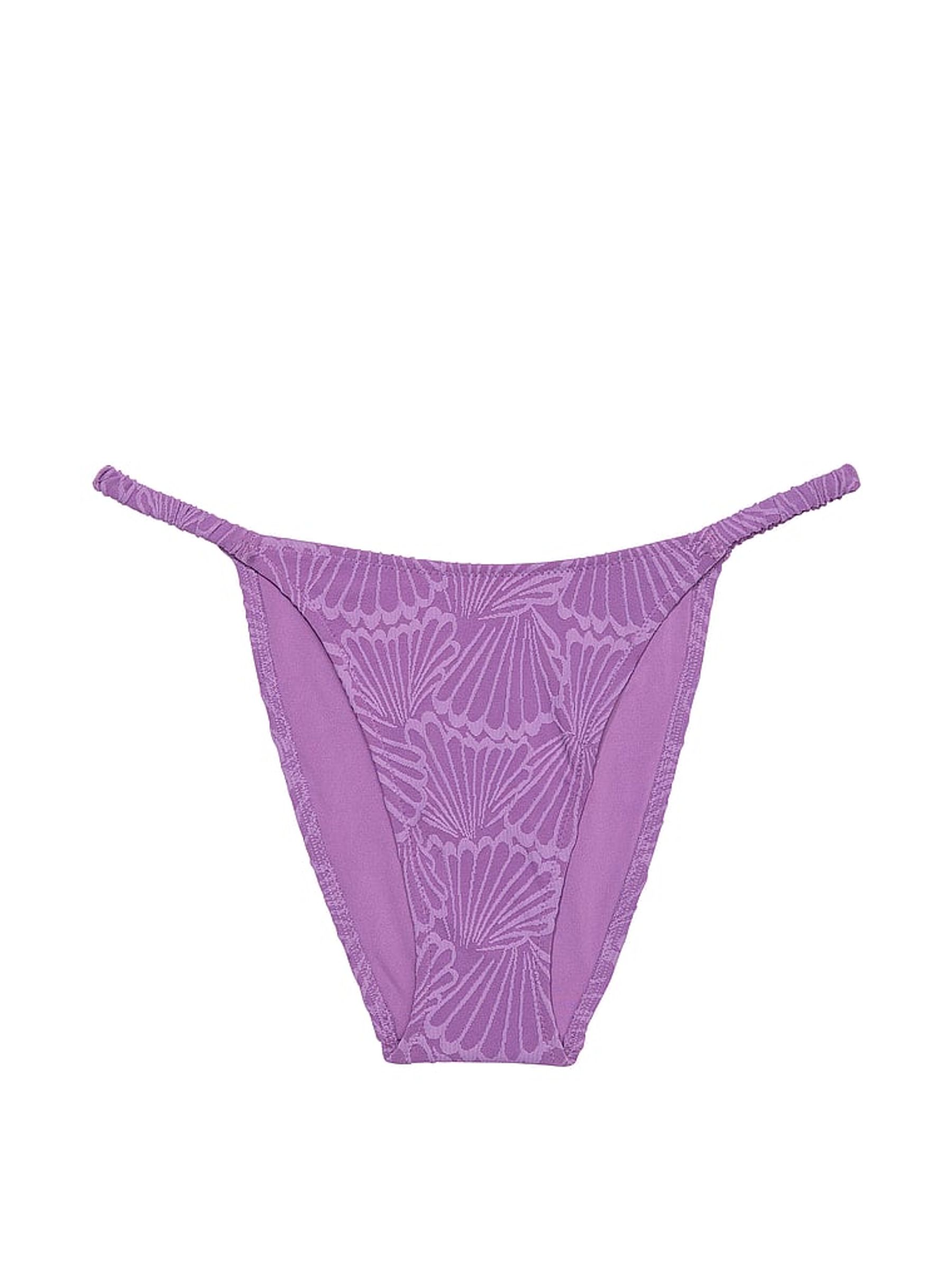 Glazed Violet Purple Cheeky Swim Bikini Bottom - Image 3 of 3