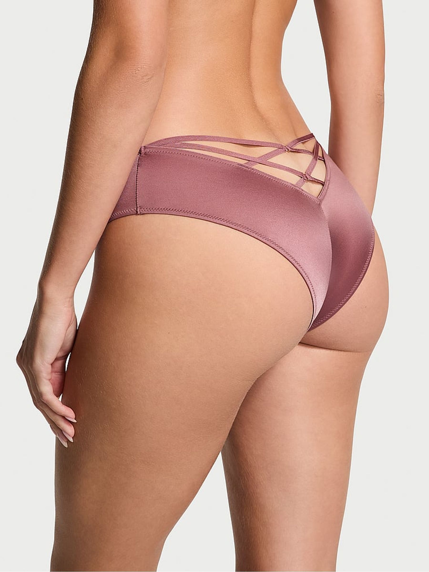 Vintage Rose Pink Cheeky Knickers - Image 2 of 3