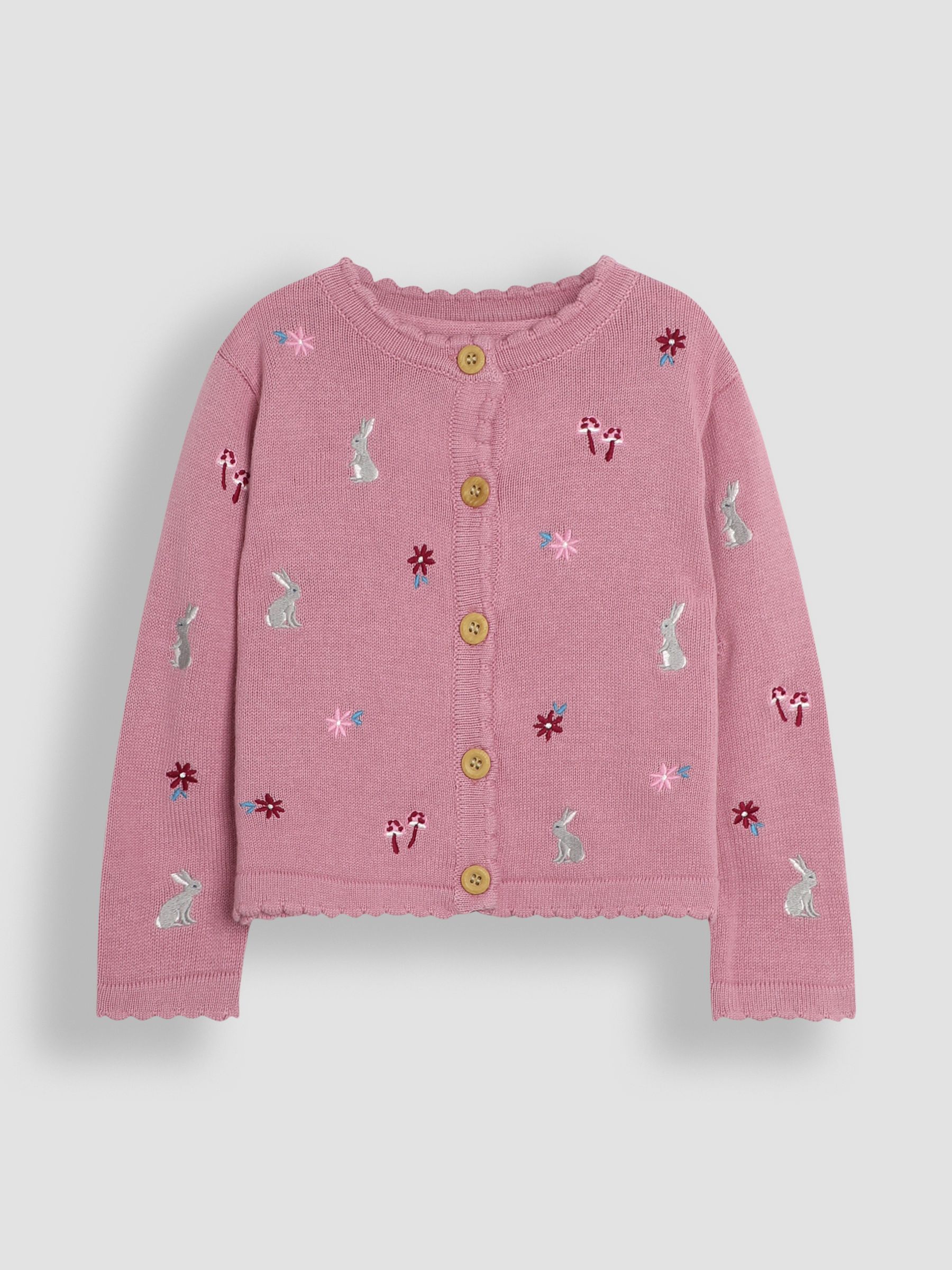 Pink Embroidered Pretty Cardigan - Image 1 of 3