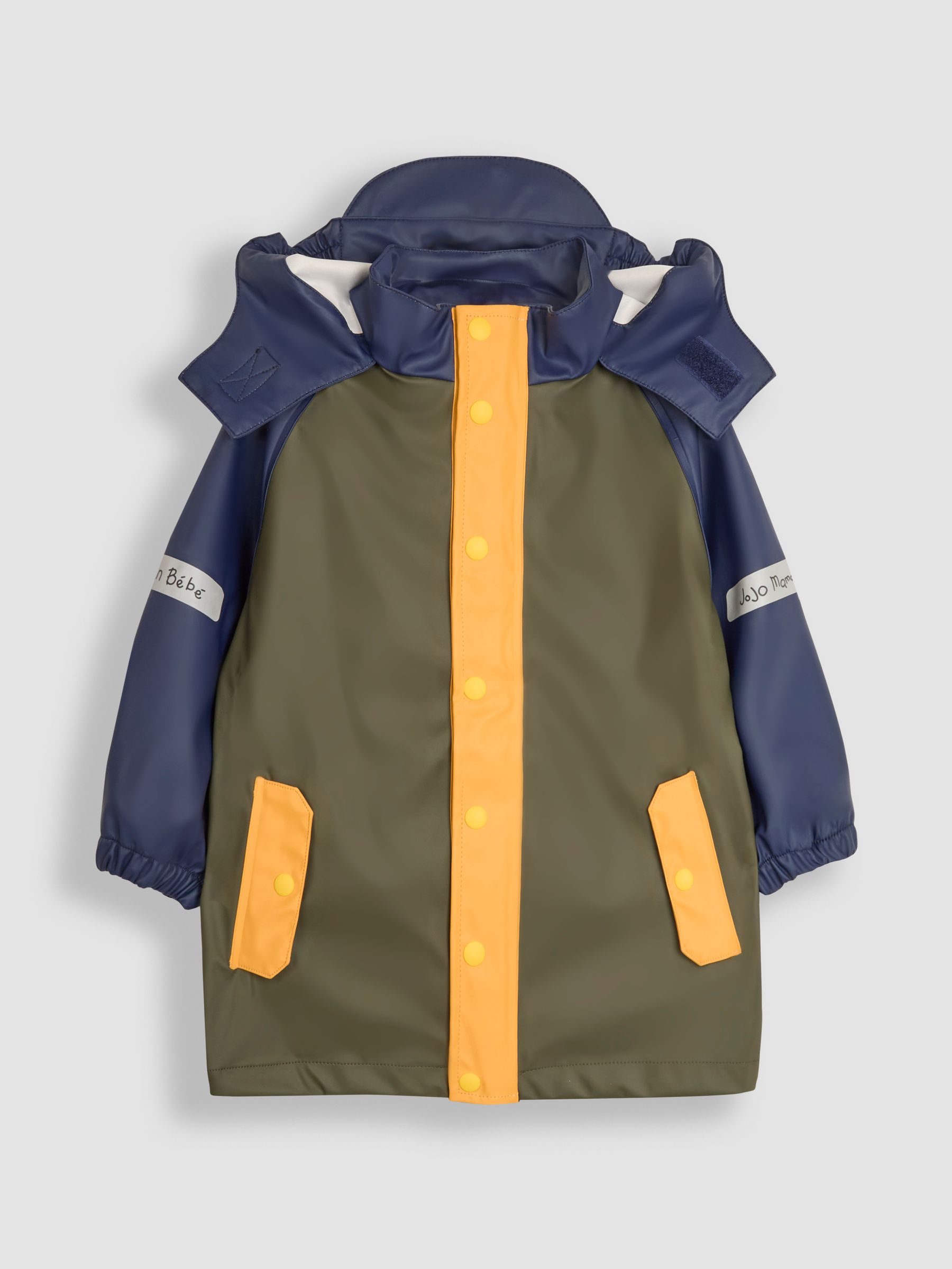 Navy Blue 2 Piece Waterproof Trouser And Jacket Set - Image 5 of 8