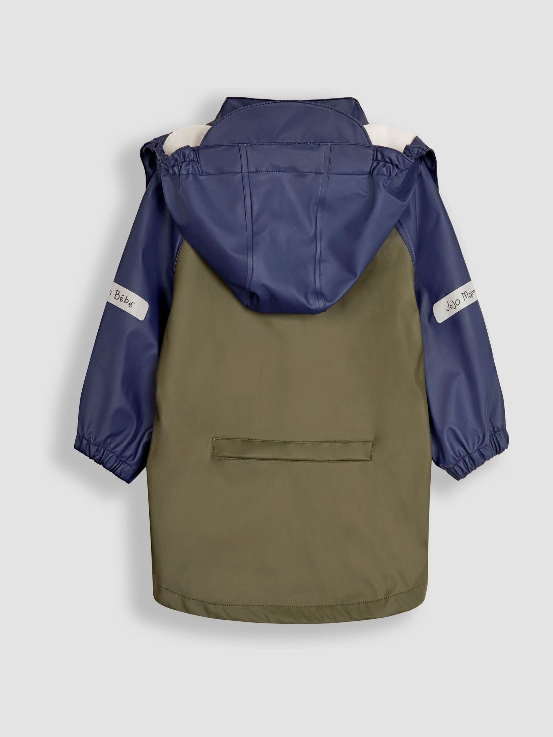 Navy Blue 2 Piece Waterproof Trouser And Jacket Set - Image 6 of 8