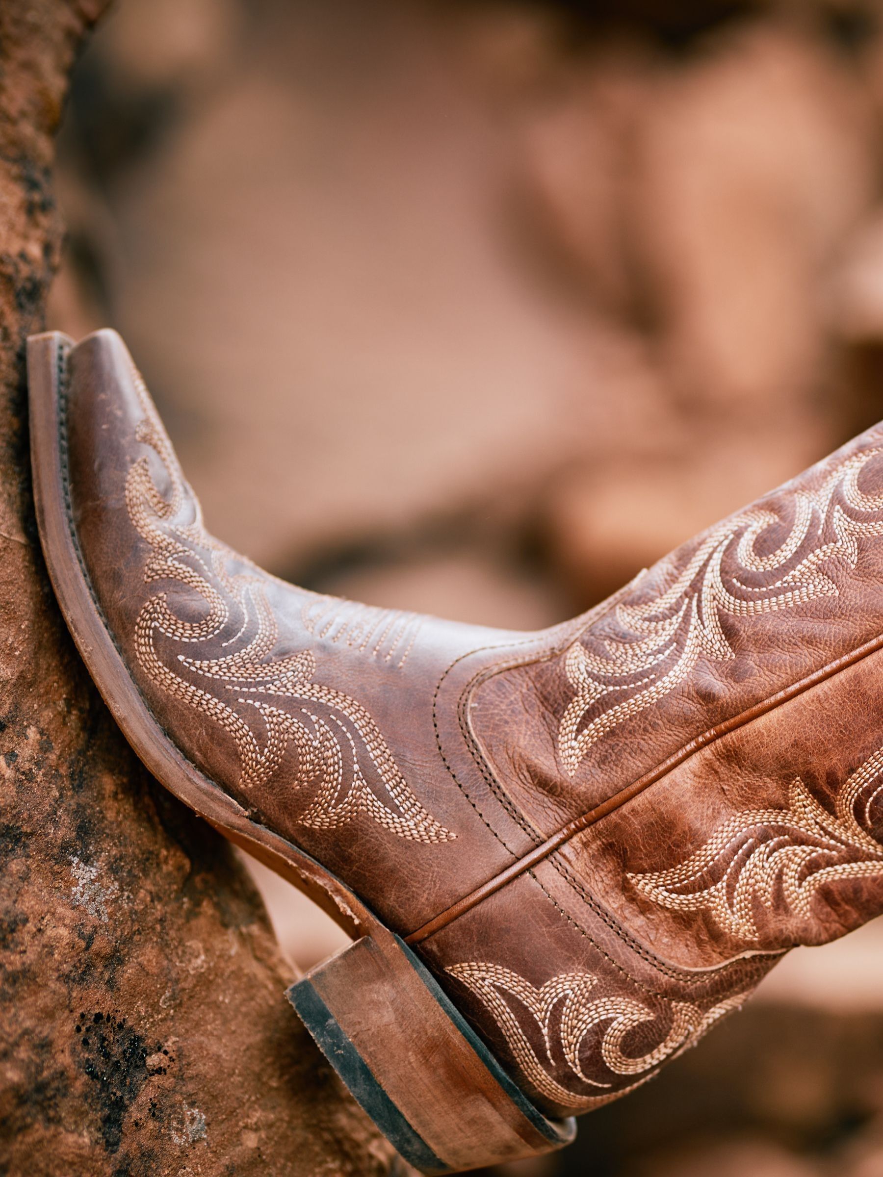 Ariat Brown Ariat Hazen Western Brown Boots - Image 8 of 8