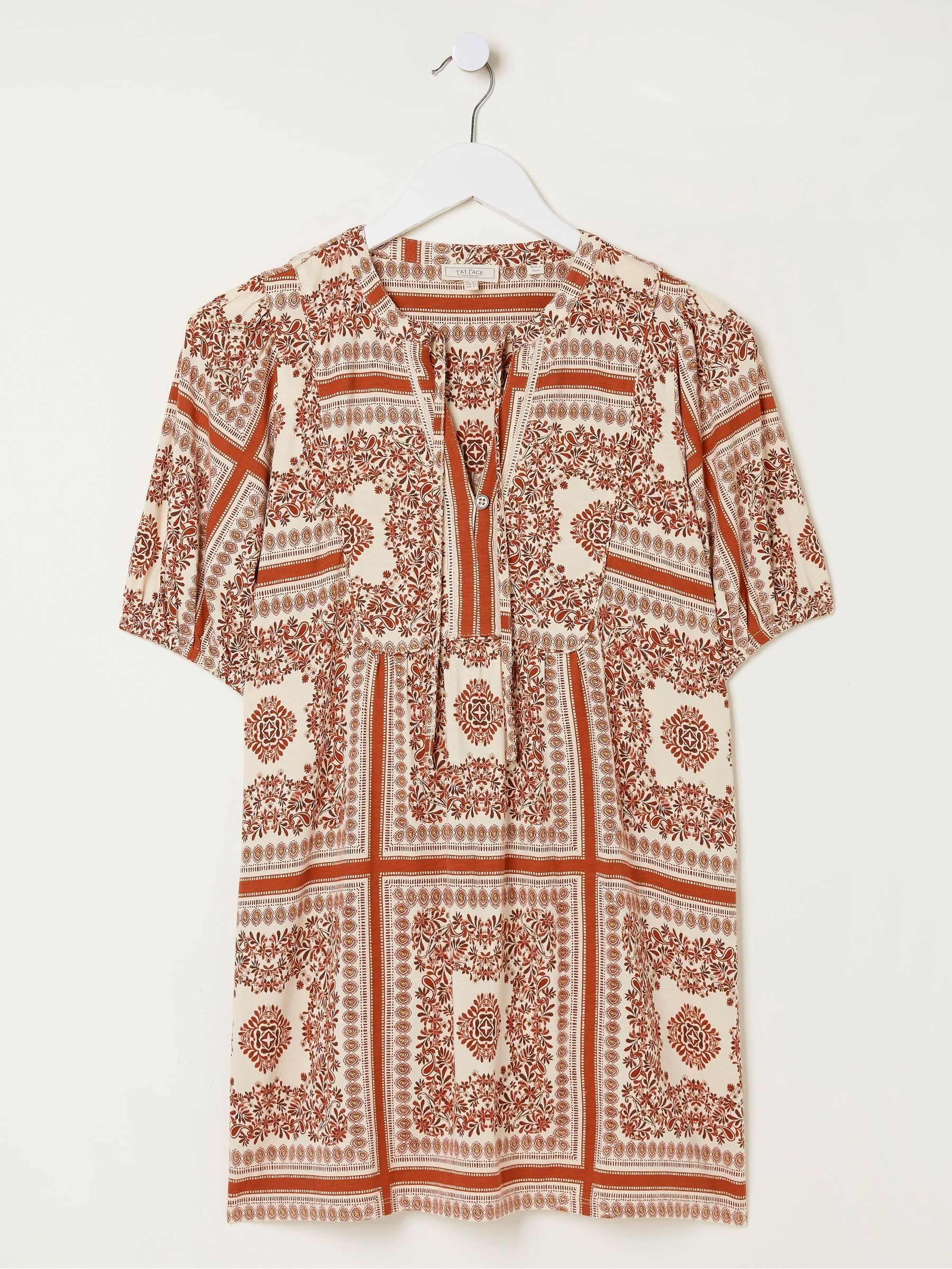 Natural Lou Bandana Tunic Top - Image 6 of 6