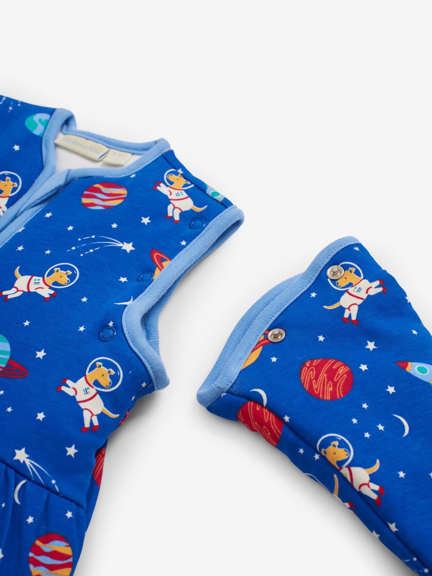 Glow-in-the-Dark Dog 2.5 TOG Baby Travel Sleeping Bag in Space - Image 3 of 3
