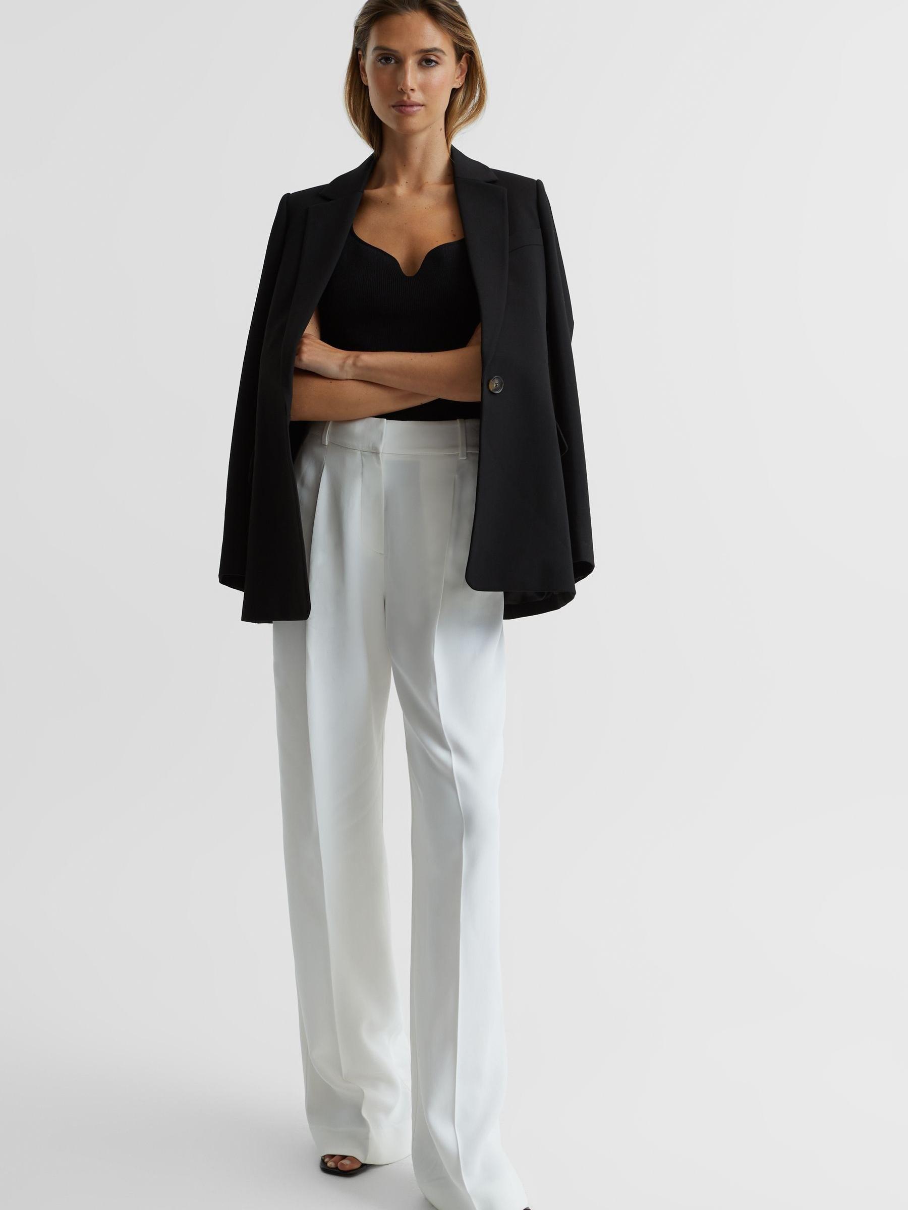 Sweetheart Neck Top in Black - Image 6 of 6