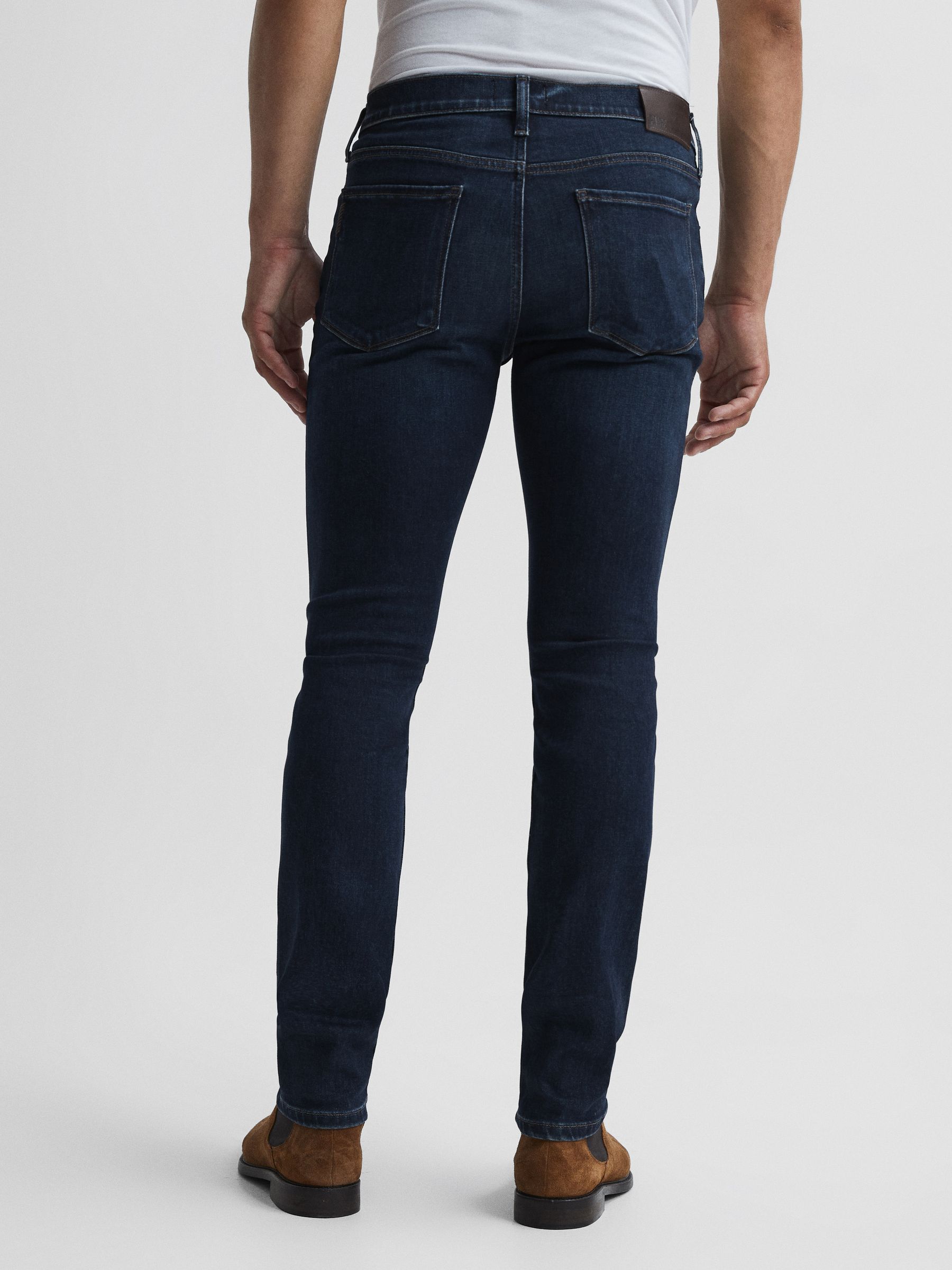 PAIGE High Stretch Slim Fit Jeans in Girard - Image 5 of 7