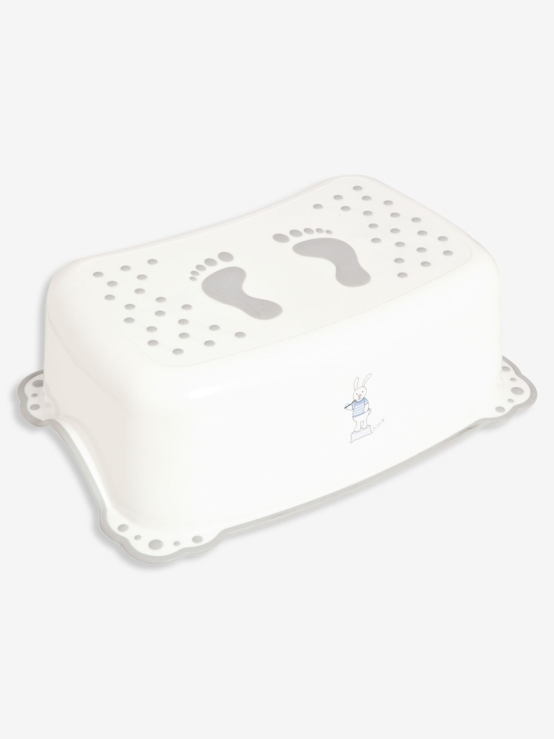 White Deluxe Step Stool - Image 1 of 1