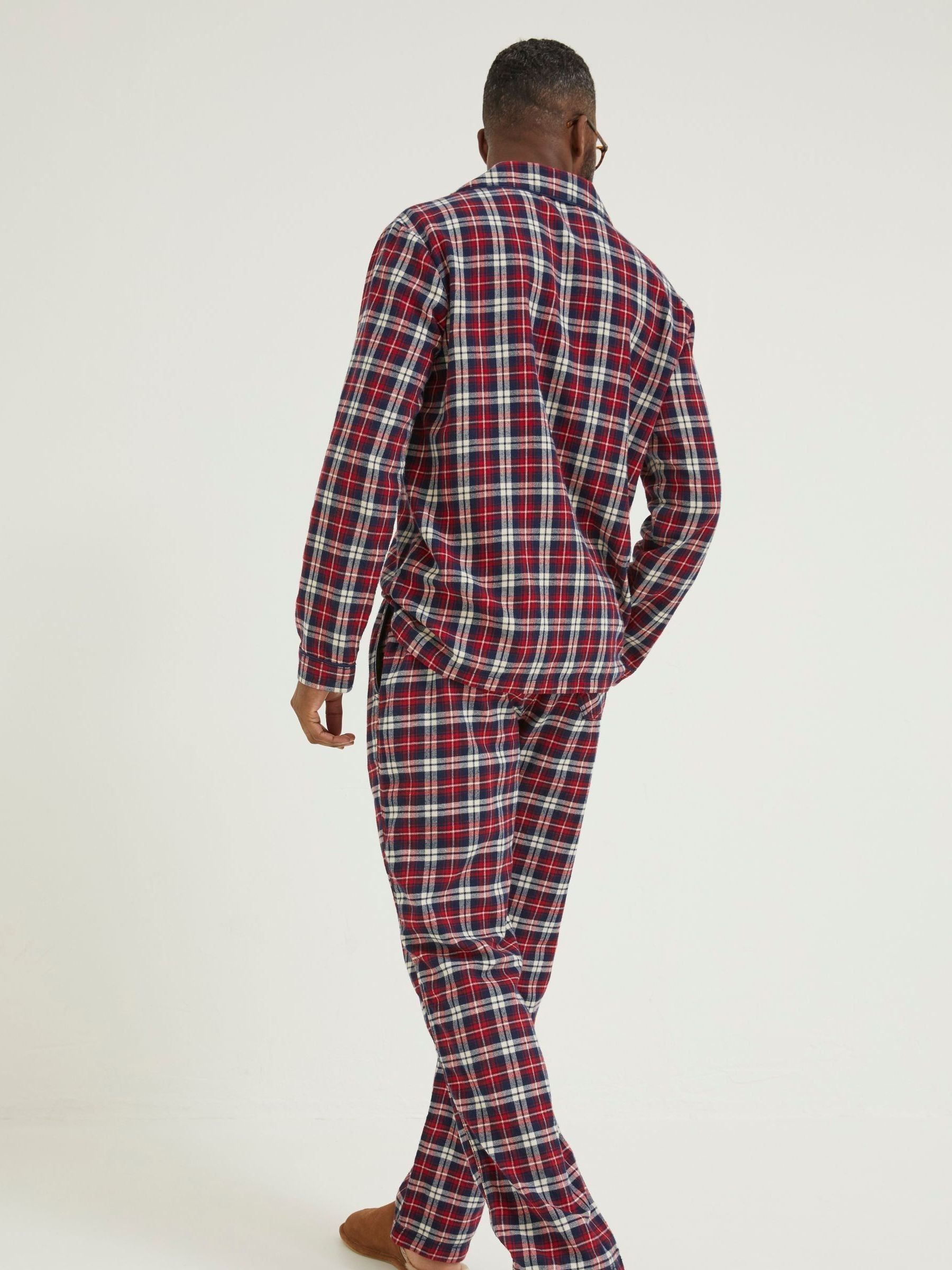 Red Family Check Pyjama Bottoms - Image 2 of 4 Red Family Check Pyjama Bottoms - Image 2 of 4