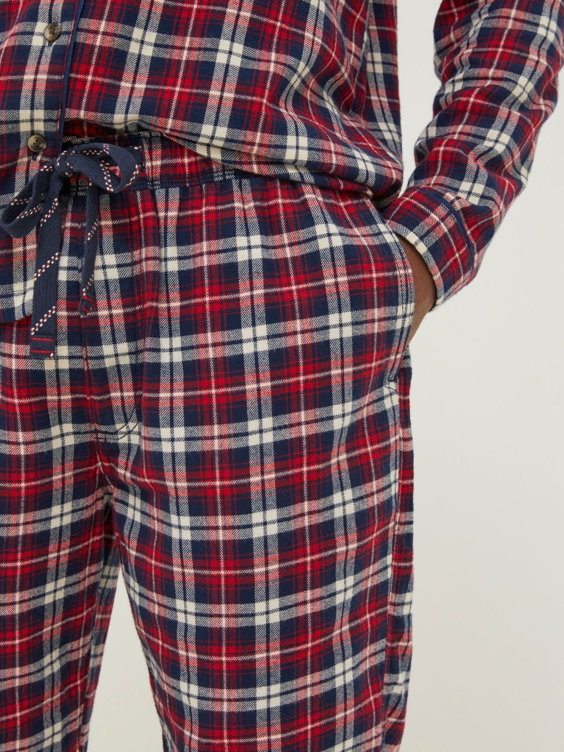 Red Family Check Pyjama Bottoms - Image 3 of 4