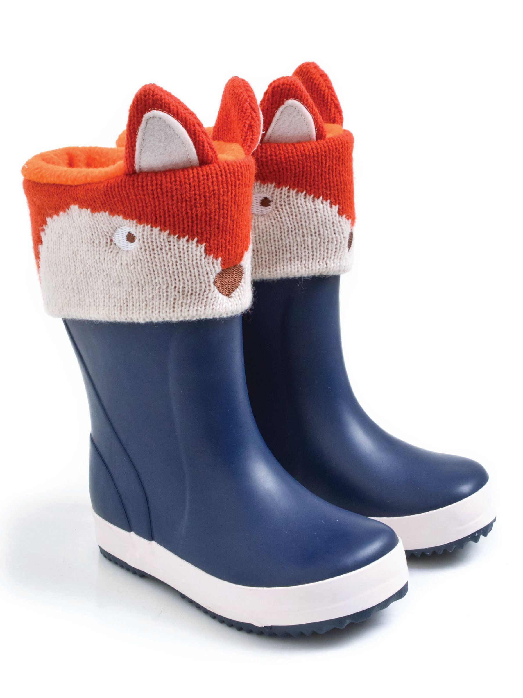Rust Orange Fox Fox Welly Liners - Image 1 of 3