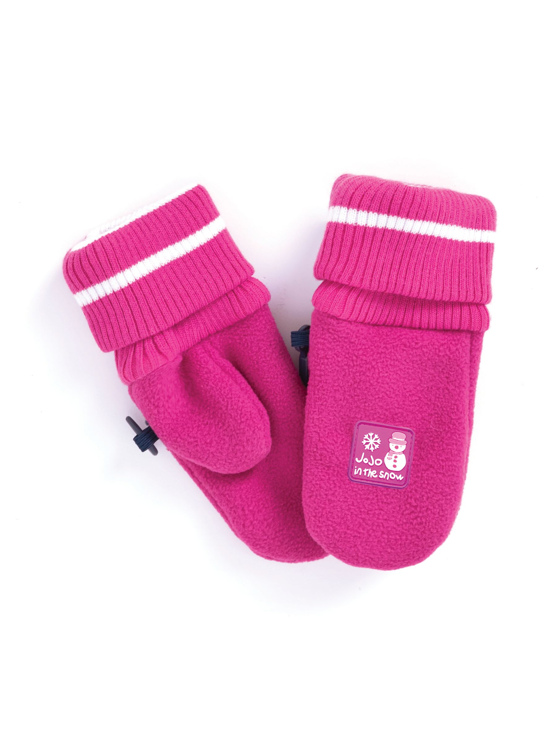 Orchid Polarfleece Mittens With Rib Cuff - Image 1 of 1