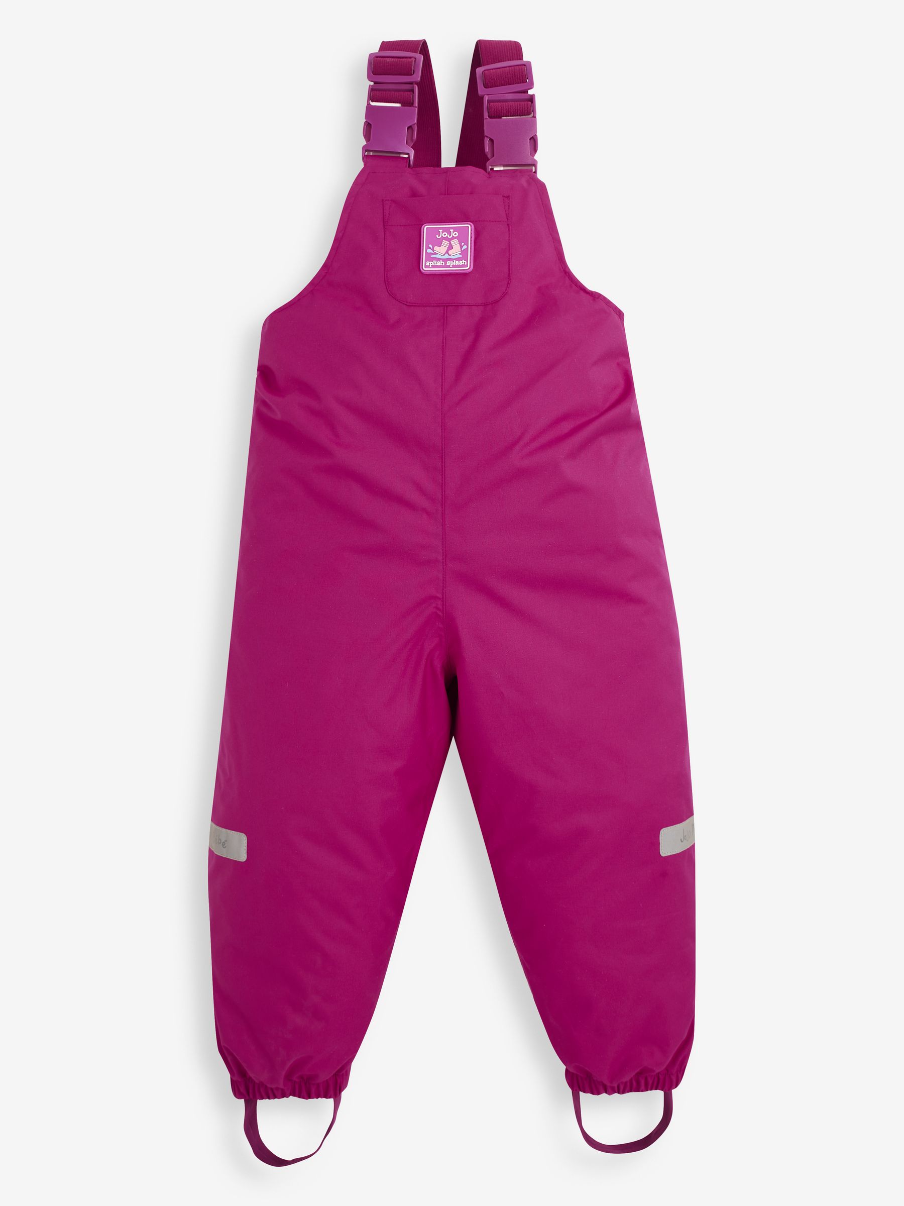 Berry Pink Pack-Away Waterproof Dungarees - Image 1 of 3