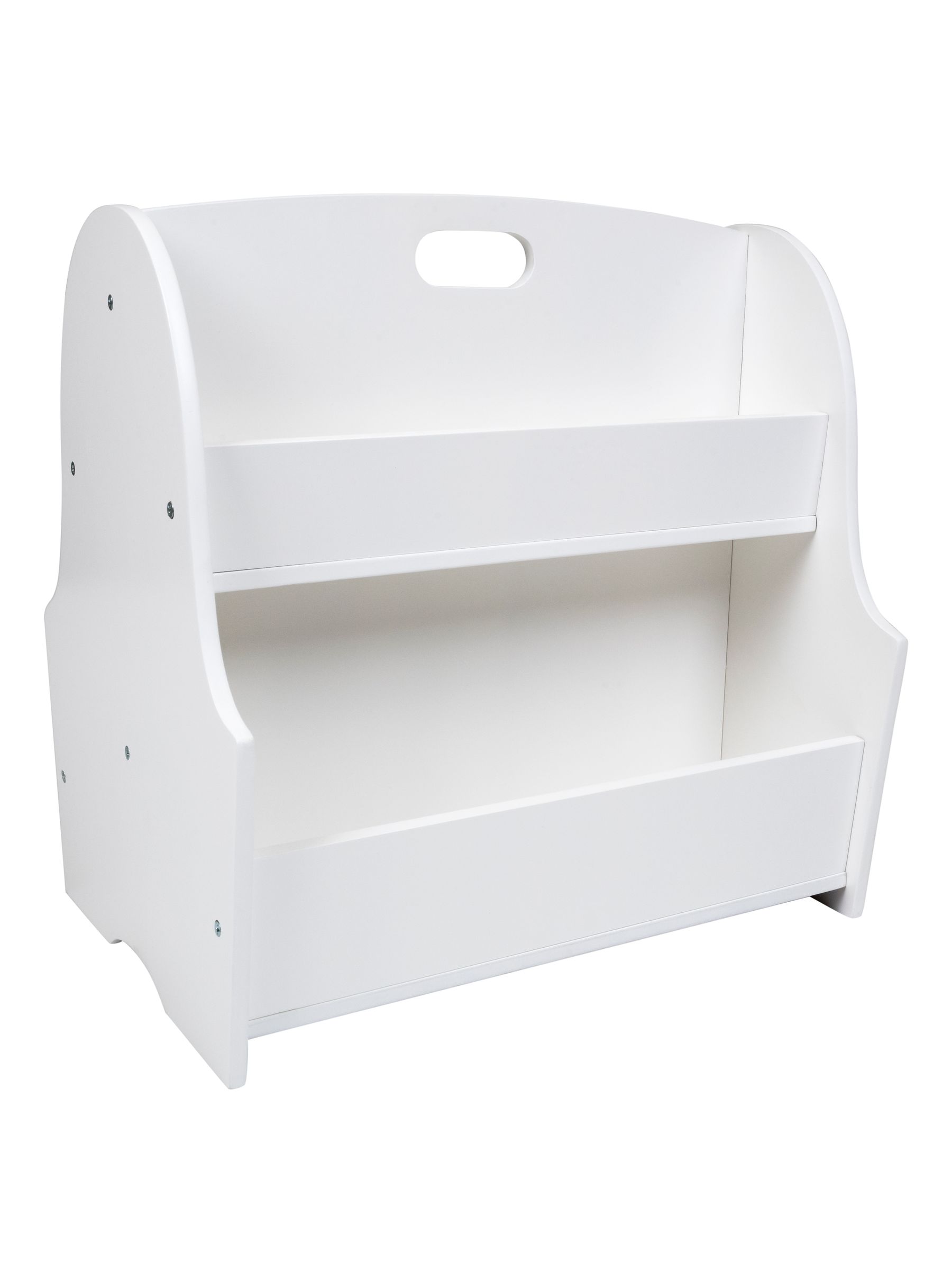 Table Book Caddy in White - Image 4 of 5