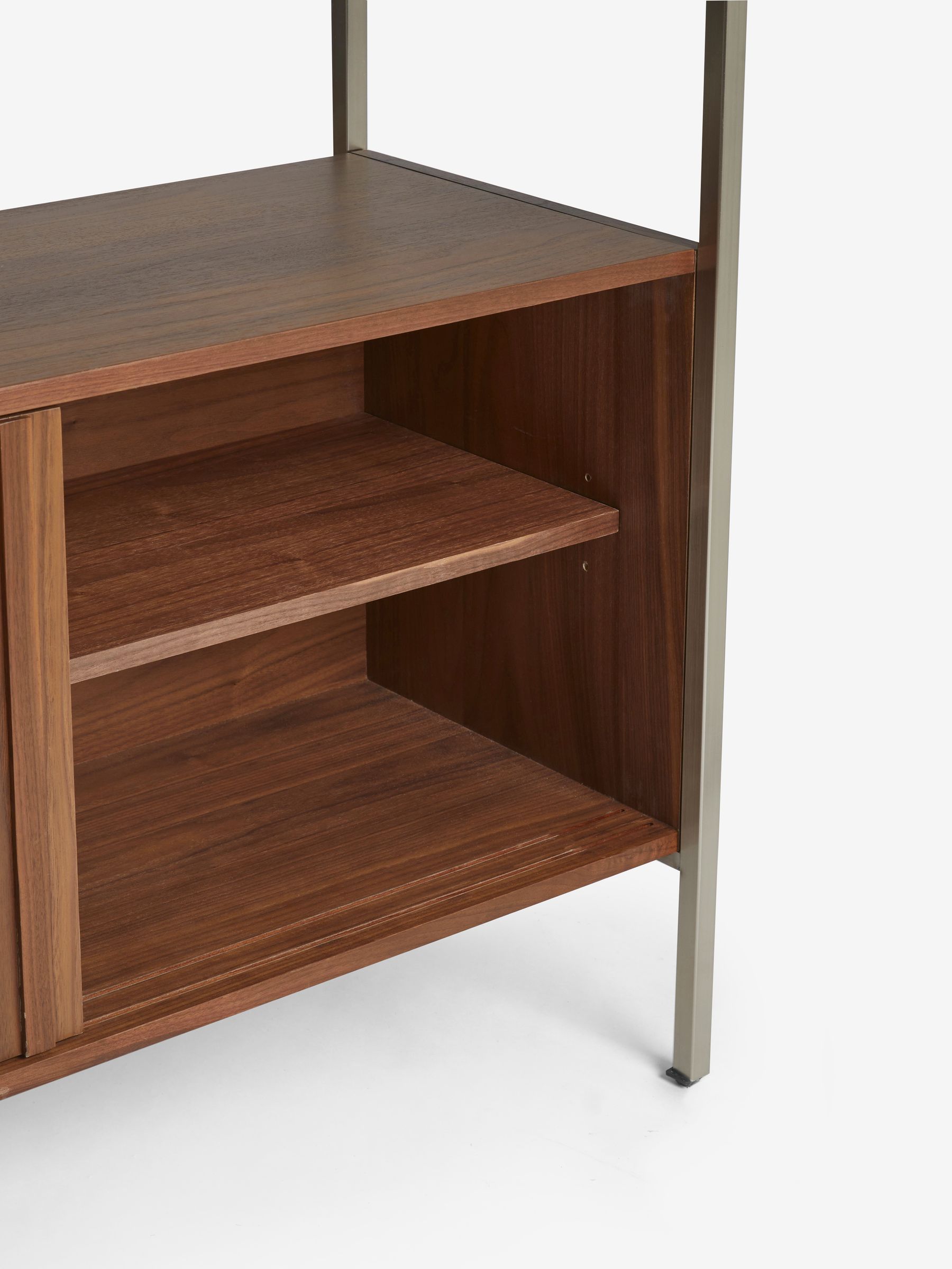 Jasper Conran London Brown Belgrave Walnut Shelving Unit - Image 5 of 6