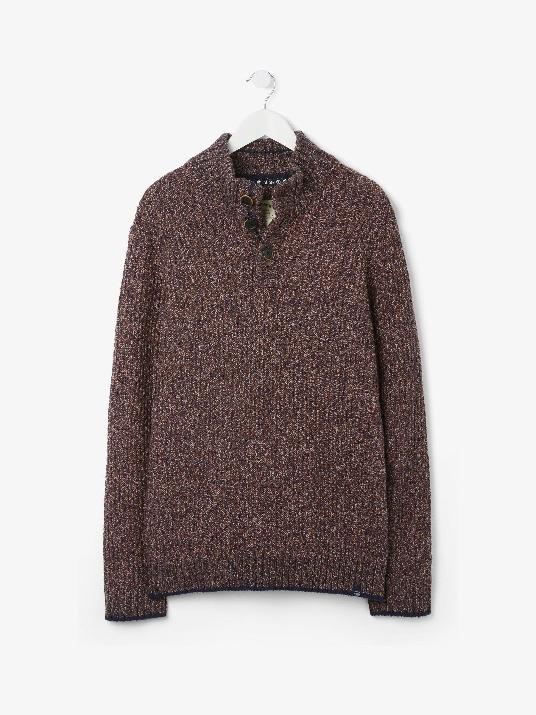 Red Hove Twist Half Neck Jumper - Image 1 of 1