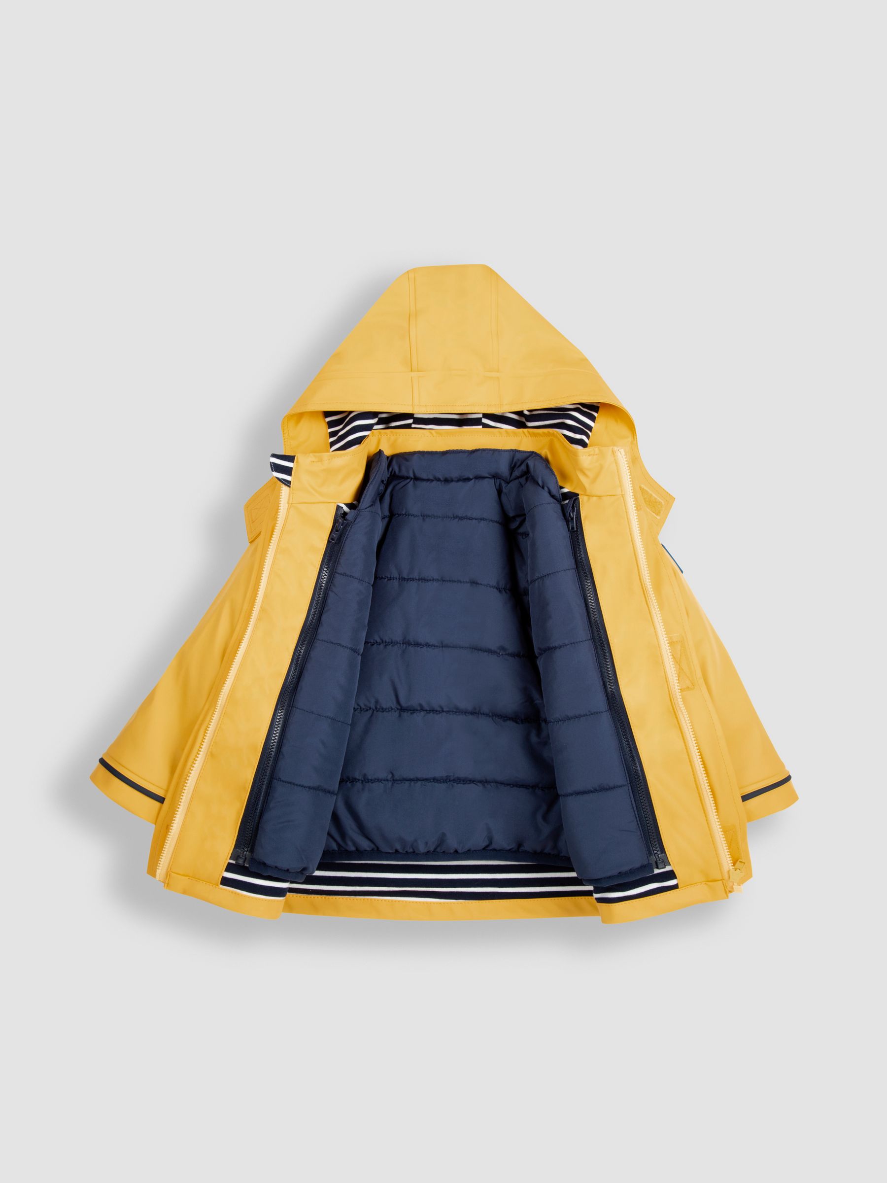 Yellow 3-In-1 Waterproof Jacket - Image 5 of 9