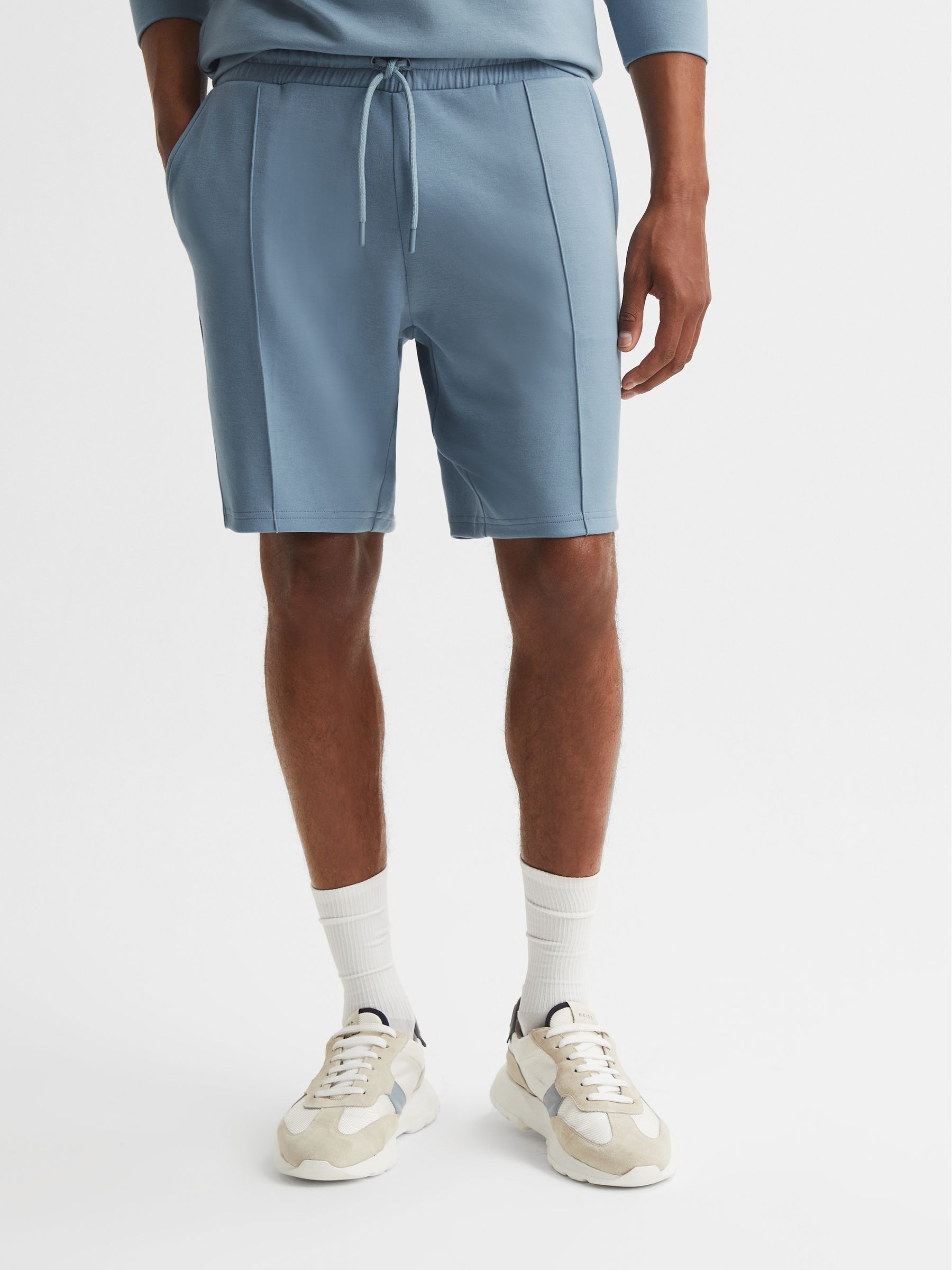 Castore Bonded Shorts in Blue - Image 1 of 6