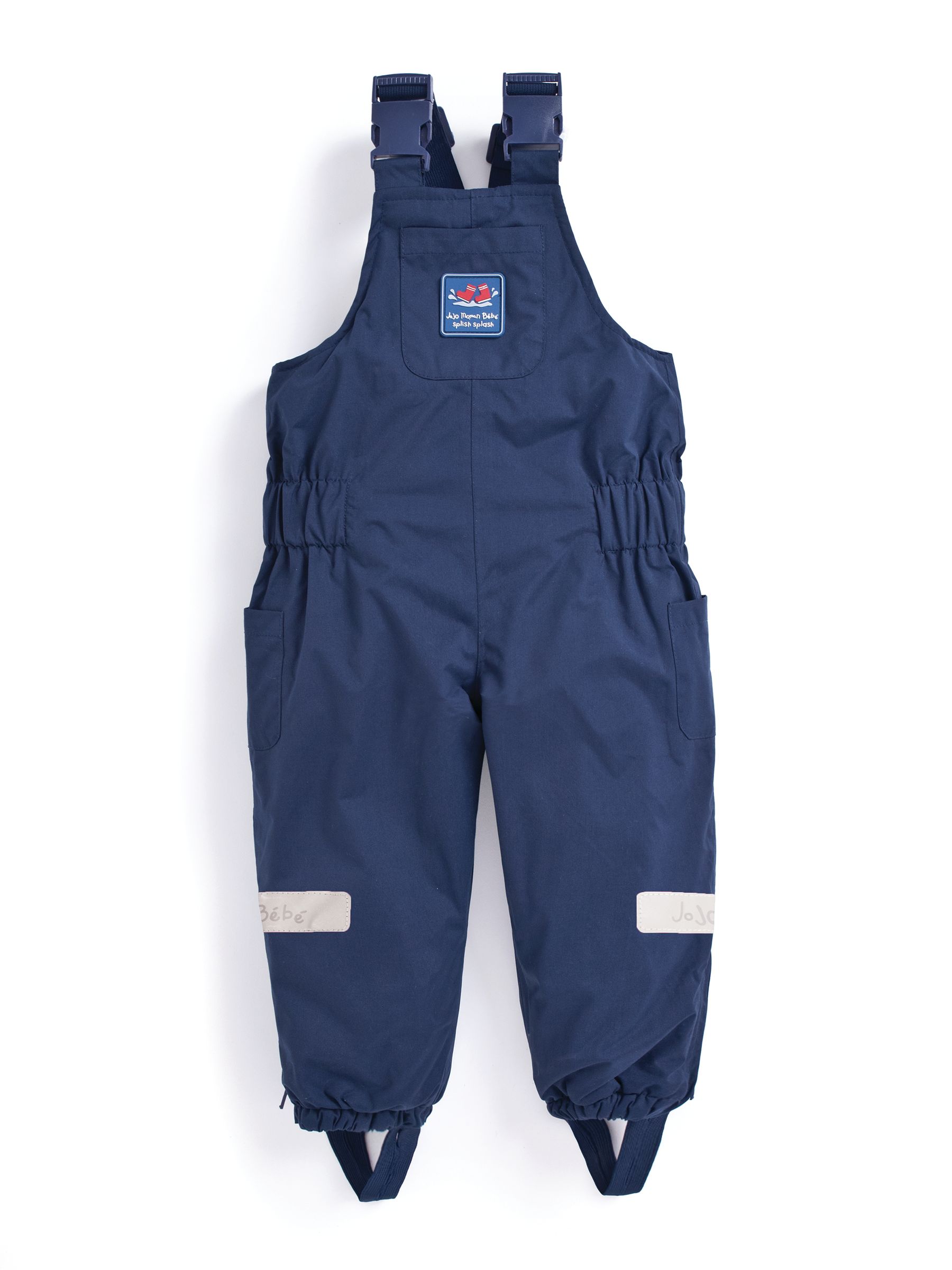 Navy Blue Waterproof Fleece Lined Dungarees - Image 5 of 5