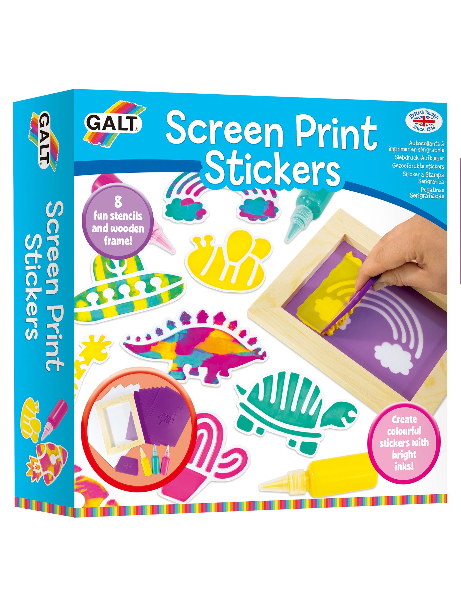 Galt Toys Screen Print Stickers - Image 2 of 4