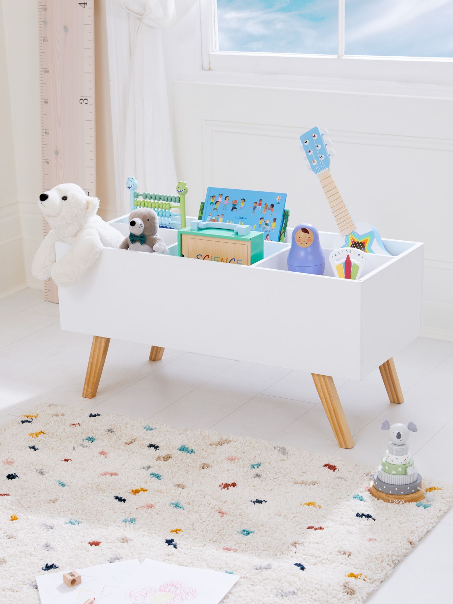 White Toy & Book Tidy - Image 3 of 3