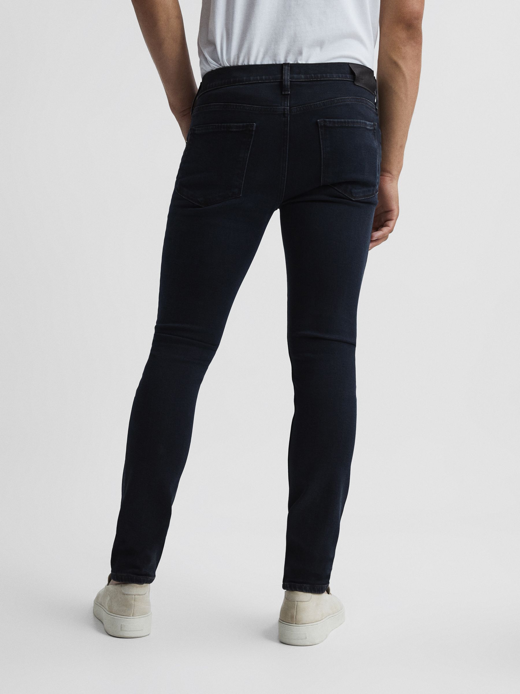 PAIGE High Stretch Slim Fit Jeans in Julius - Image 5 of 7