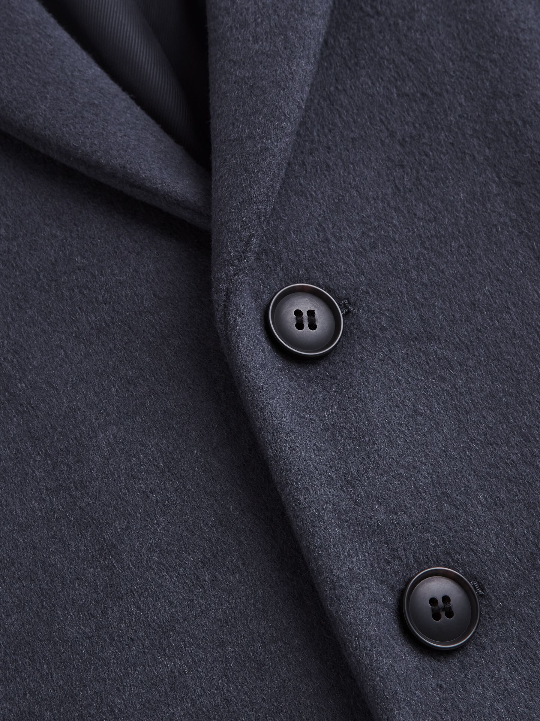 3-9 yrs Single Breasted Epsom Overcoat in Airforce Blue - Image 6 of 6