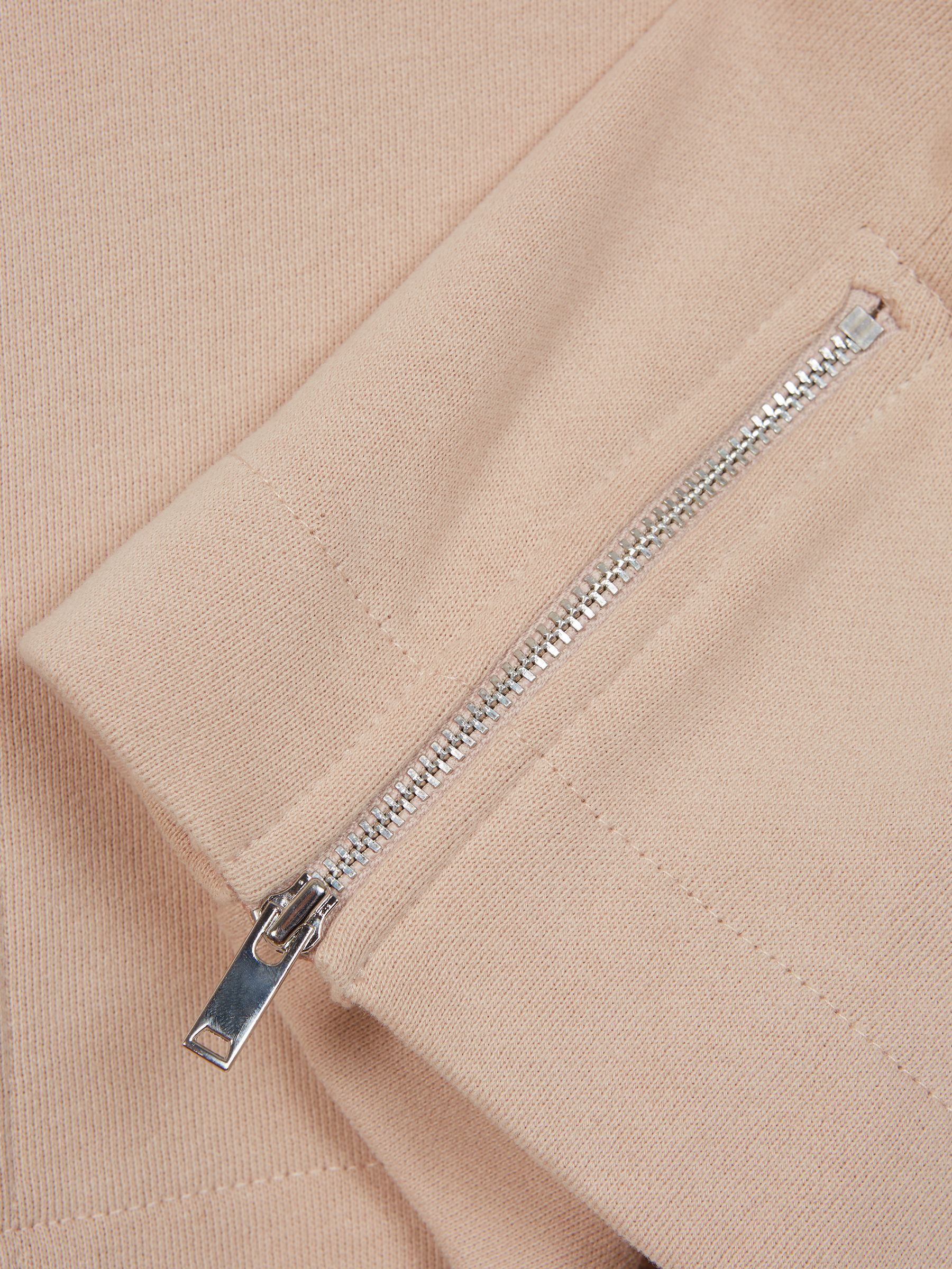 Junior Jersey Hoodie in Pink - Image 6 of 6