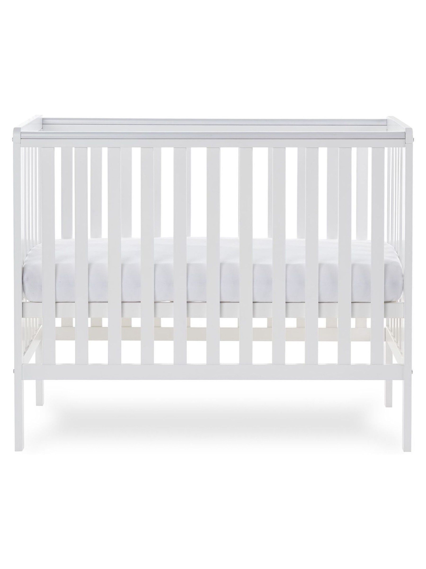 Obaby White Obaby Bantam Space Saver Cot - Image 2 of 4