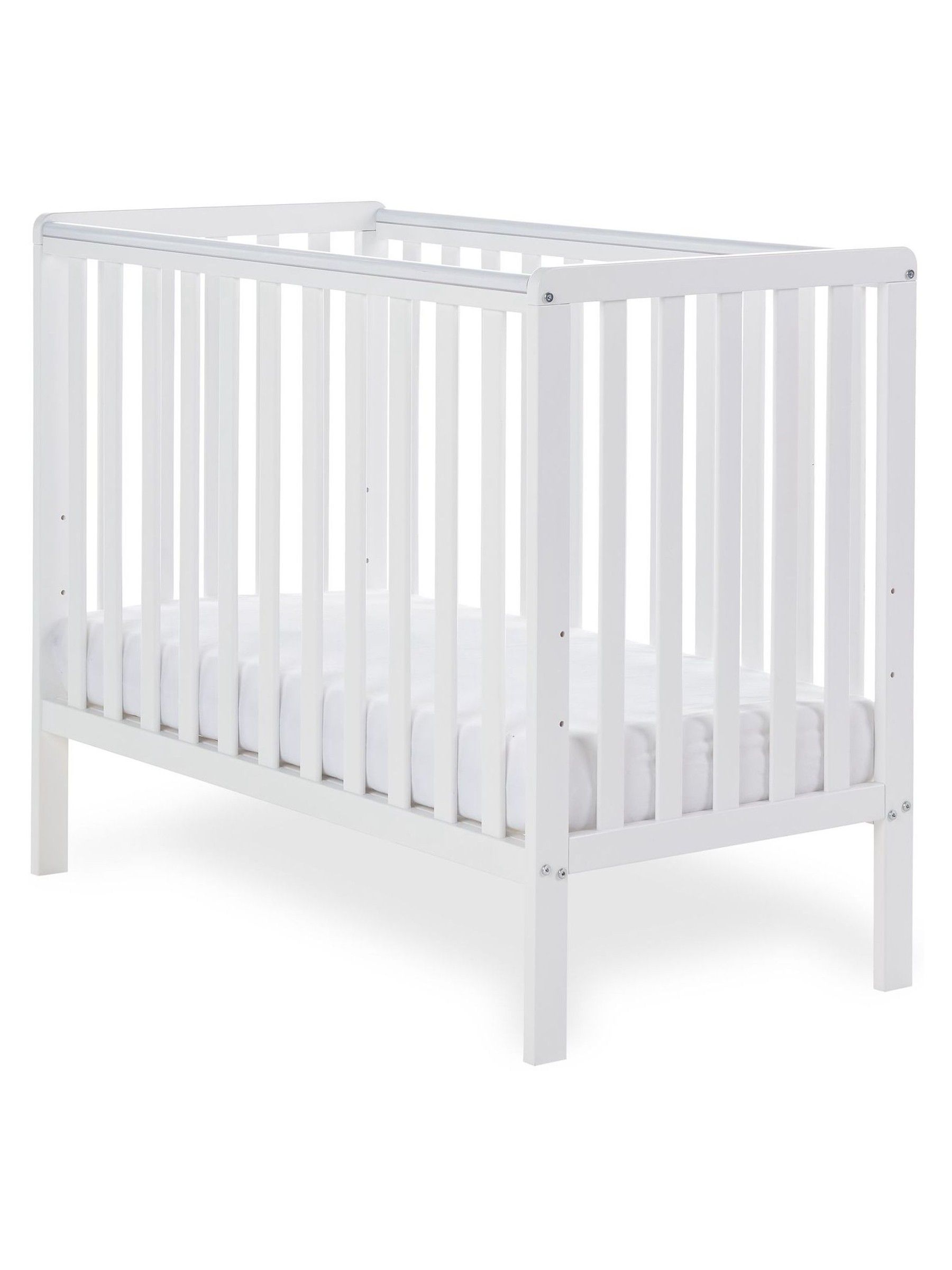 Obaby White Obaby Bantam Space Saver Cot - Image 4 of 4