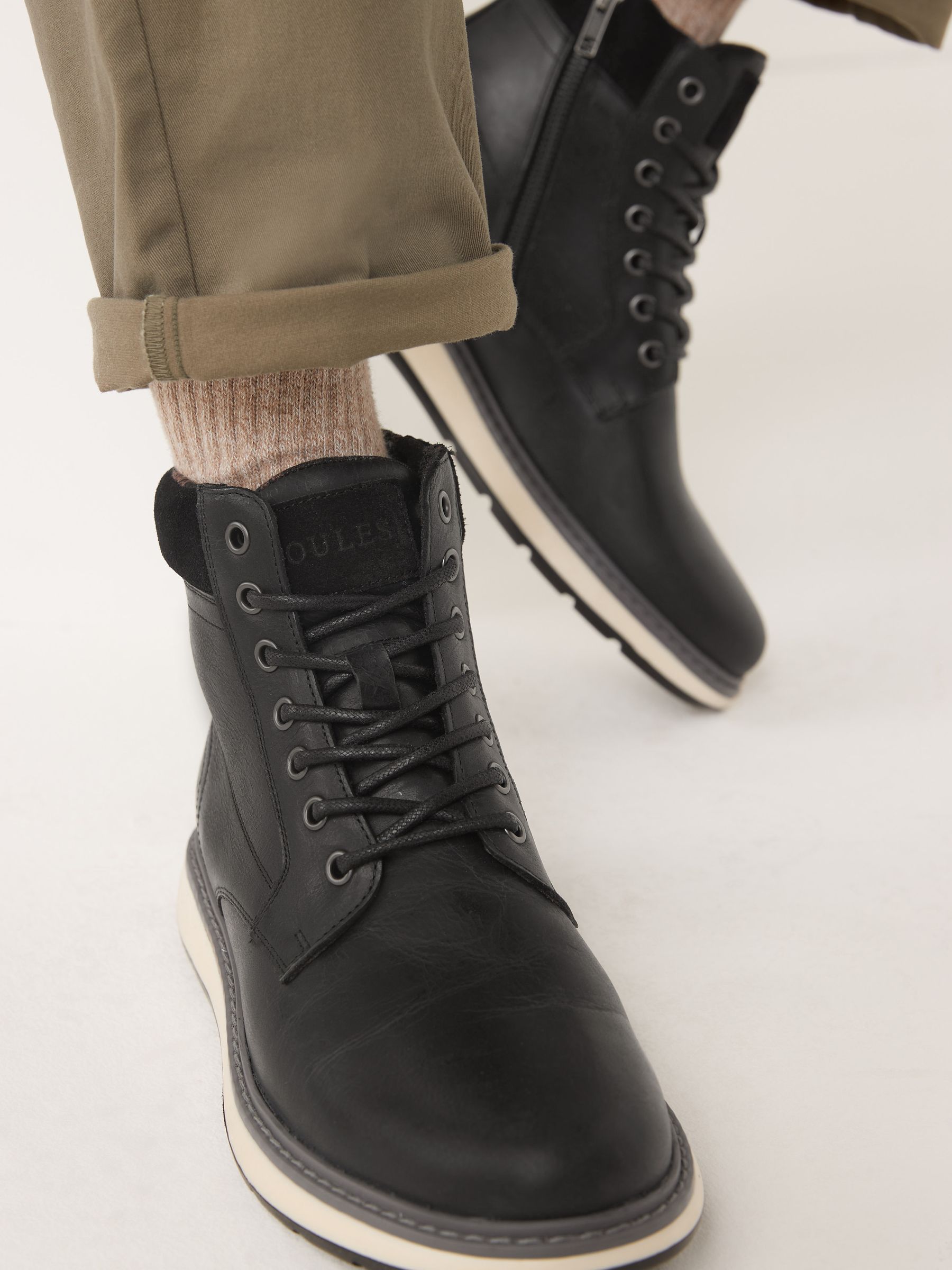 Black Leather Boots - Image 2 of 7