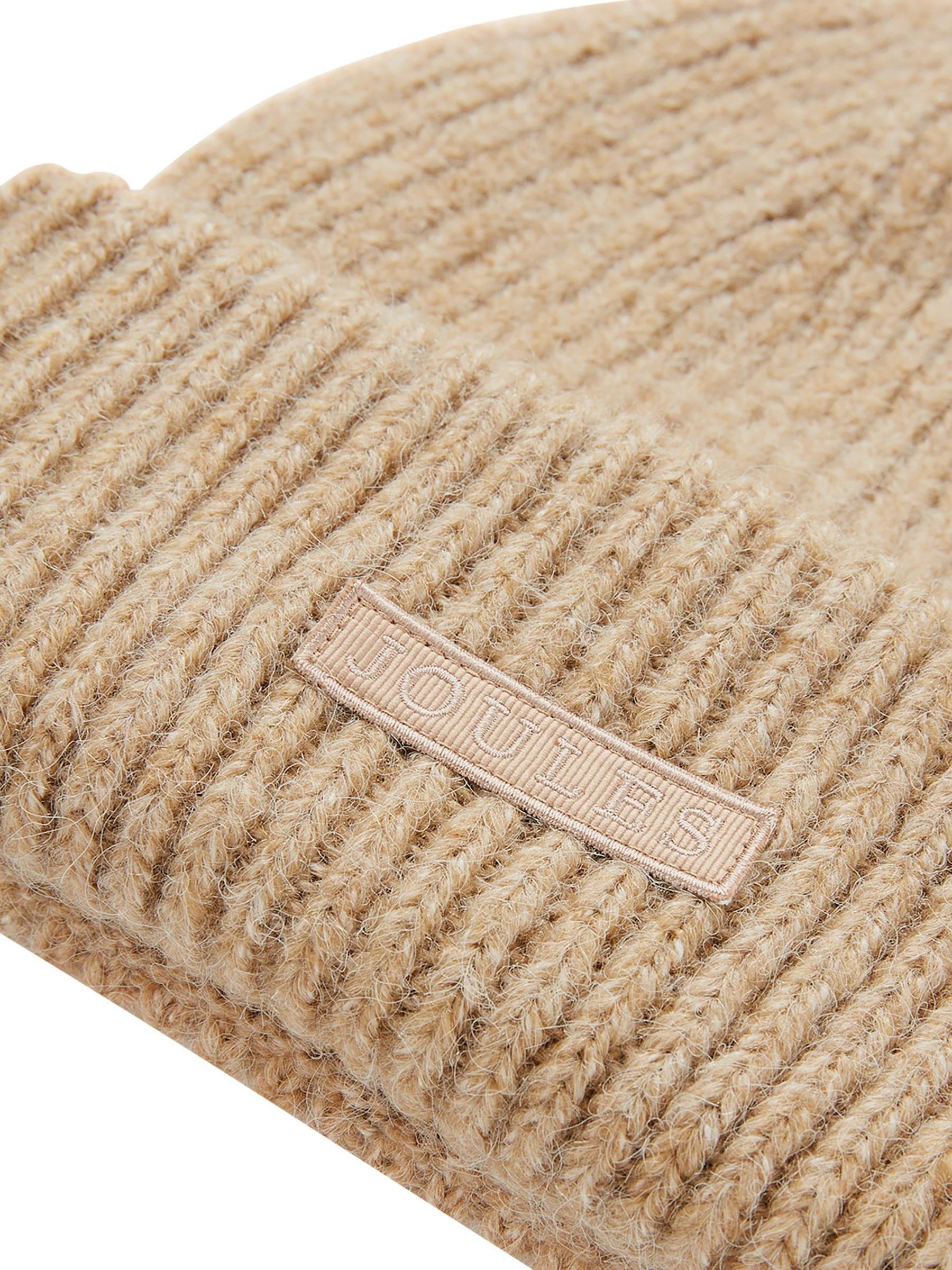 Eloise Oat Oversized Knitted Beanie Hat - Image 5 of 5 Eloise Oat Oversized Knitted Beanie Hat - Image 5 of 5