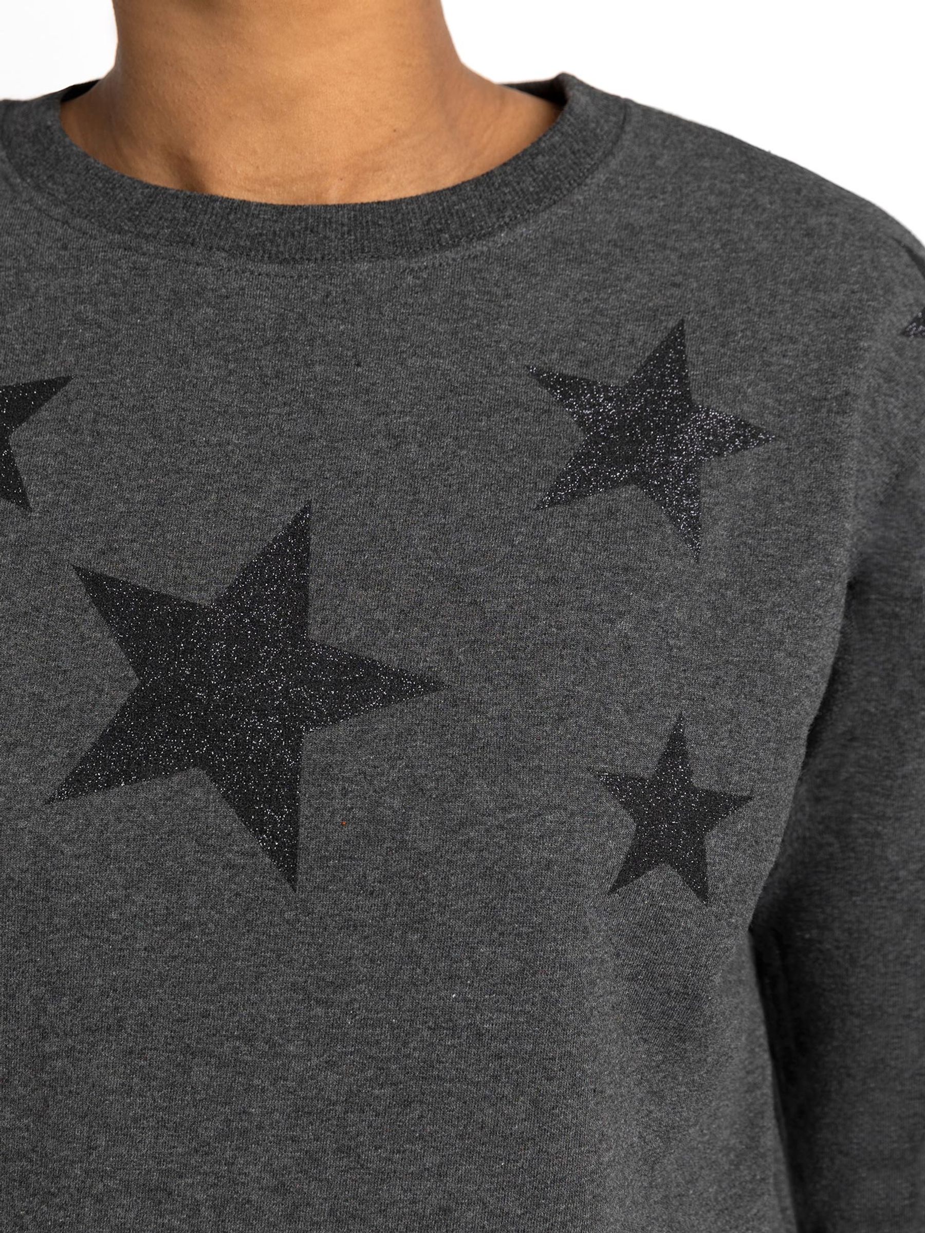Charcoal Star Maternity & Nursing Sweatshirt - Image 5 of 5