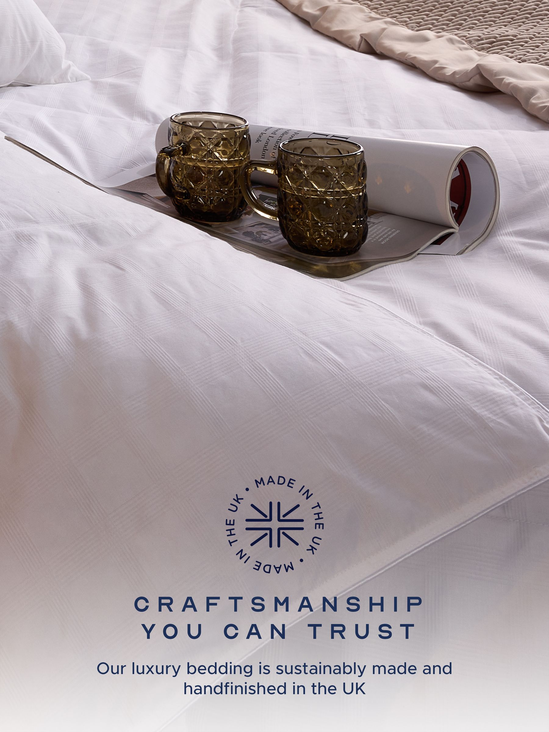 Snuggledown White Hungarian Goose Down 13.5 Tog Duvet - Image 5 of 9