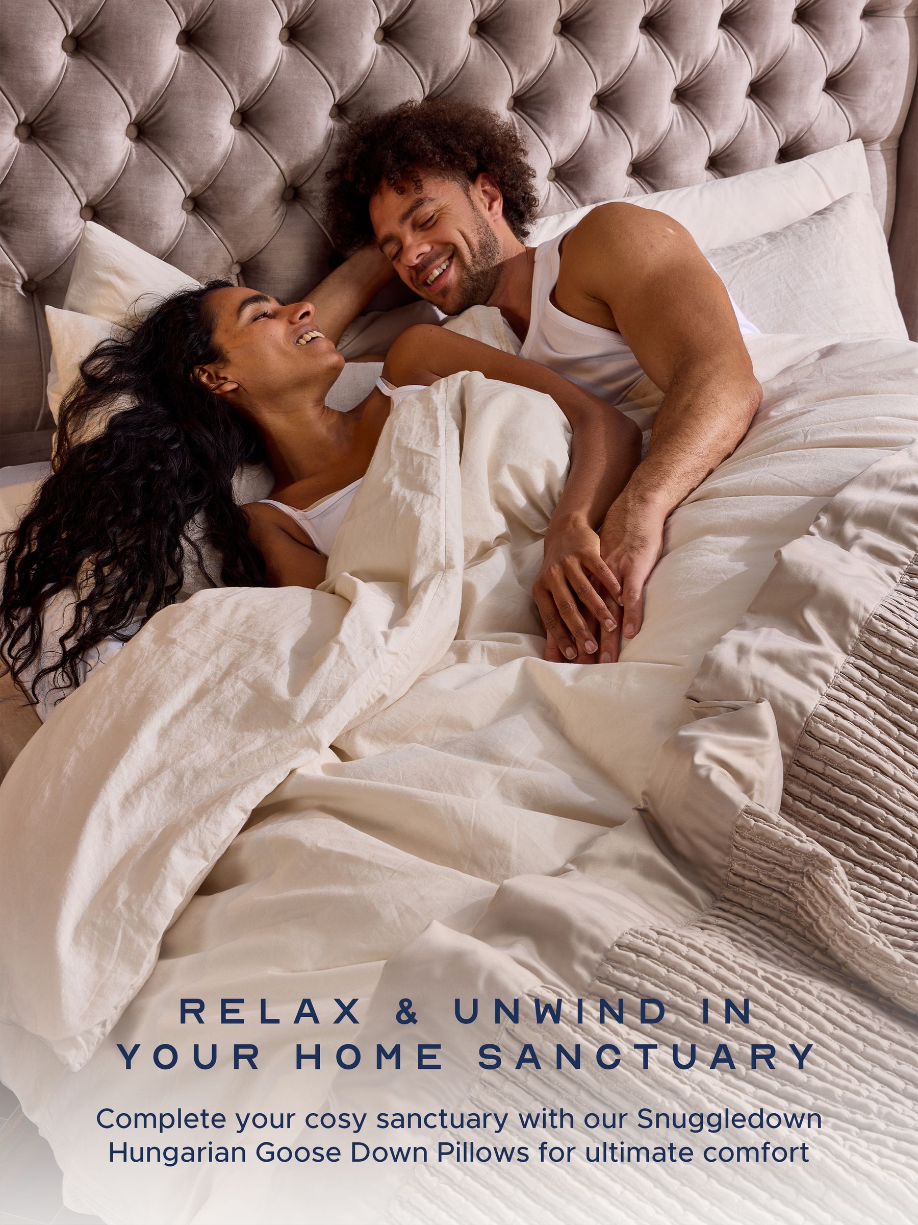 Snuggledown White Hungarian Goose Down 13.5 Tog Duvet - Image 8 of 9