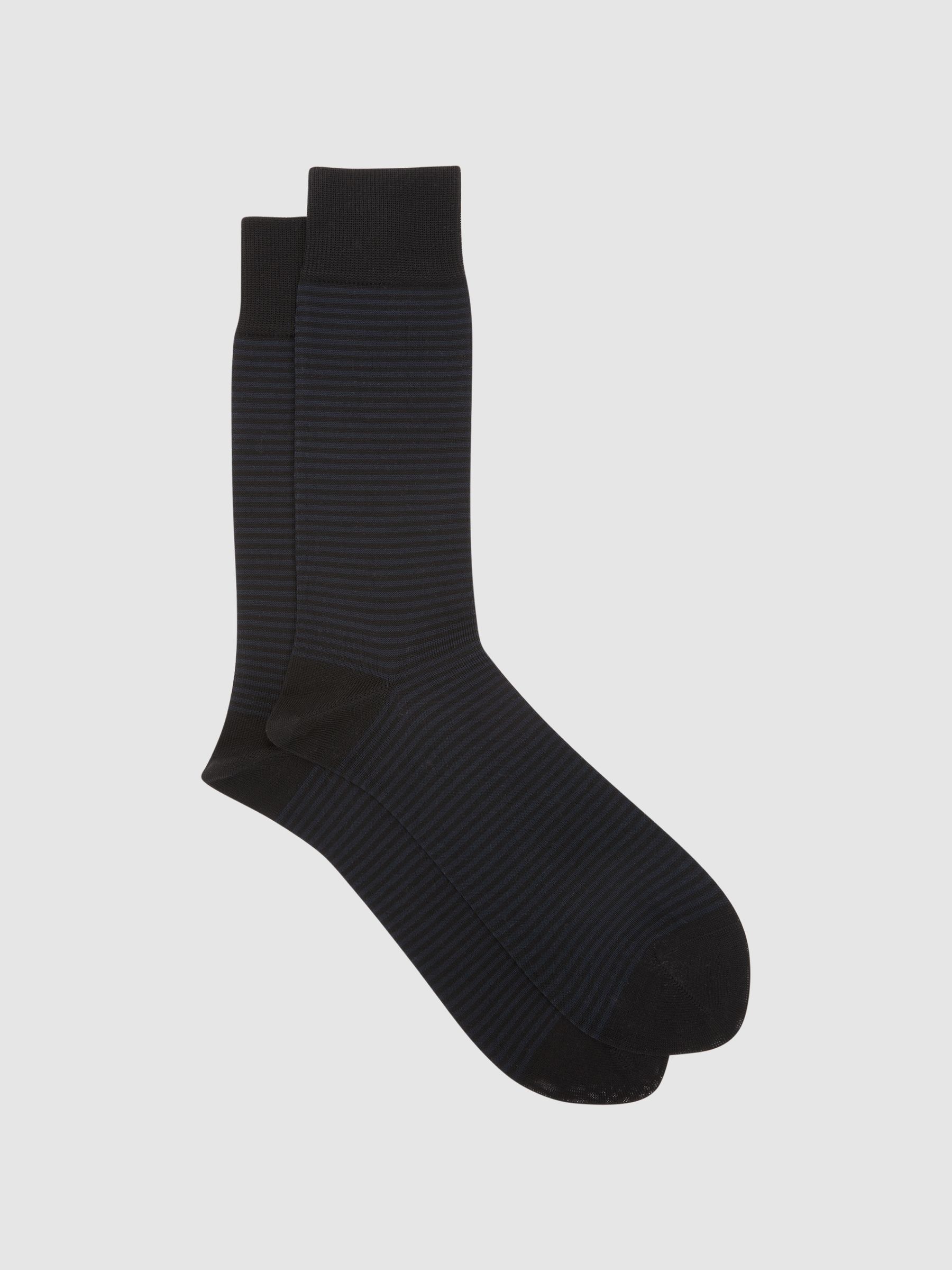 Socks in Black/Navy - Image 1 of 3