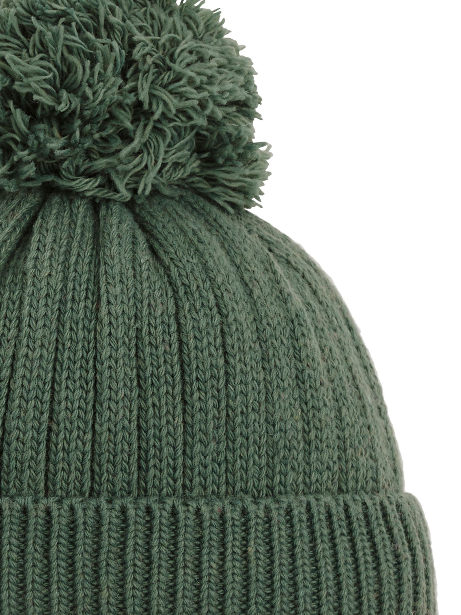 Khaki Green Cosy Rib Hat - Image 2 of 3